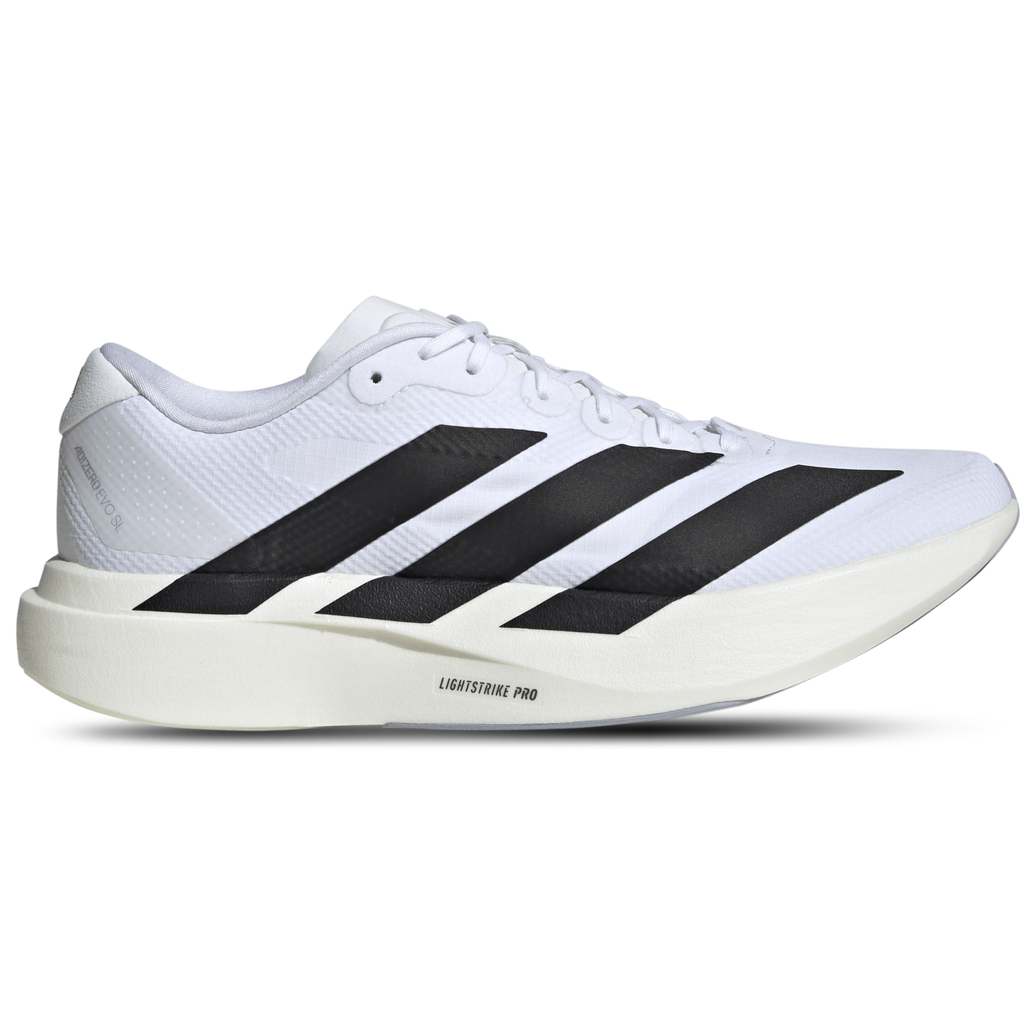adidas Adizero Evo SL Woven - Men's - Footwear White/Core Black/Dash Grey
