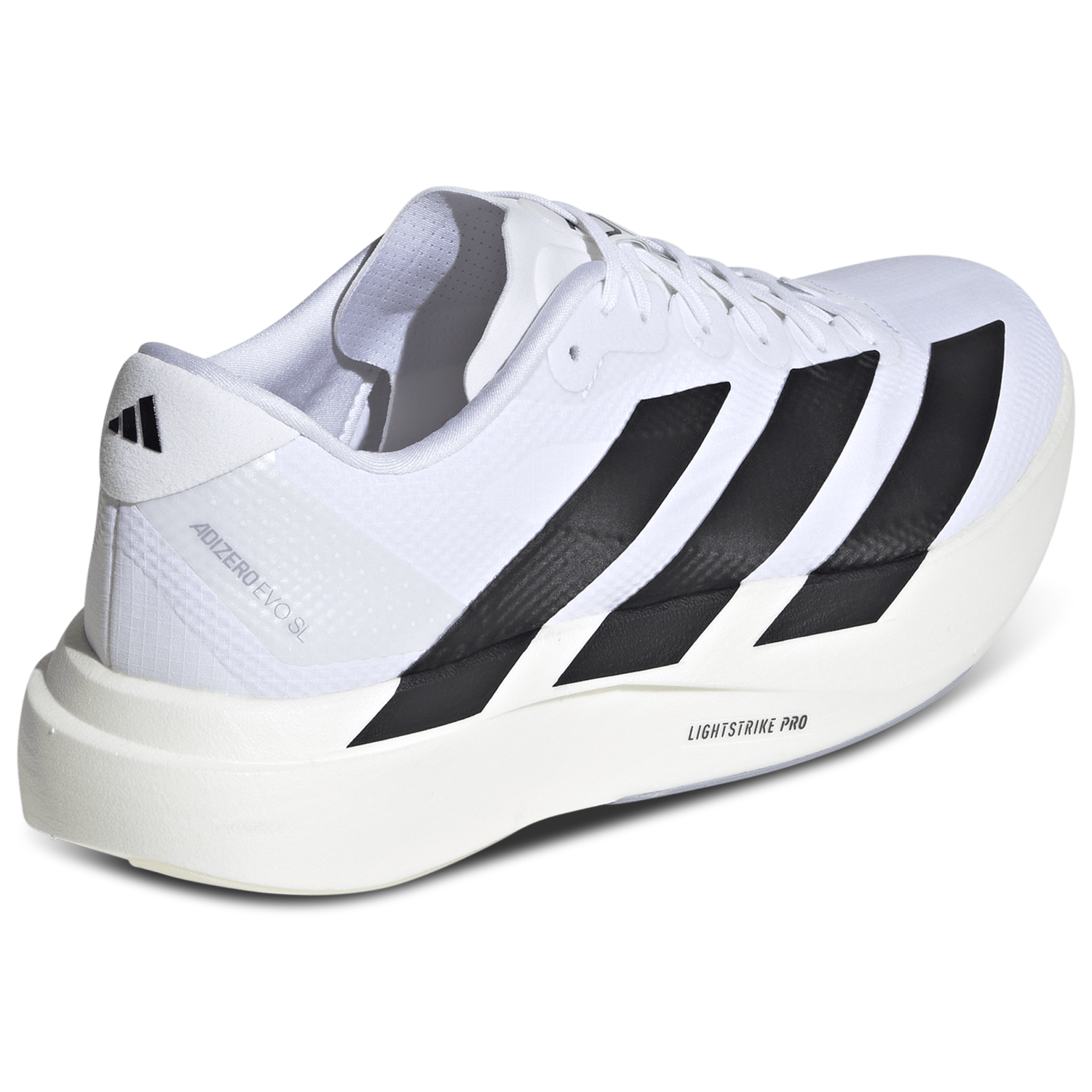 adidas Adizero Evo SL Woven - Men's - Footwear White/Core Black/Dash Grey