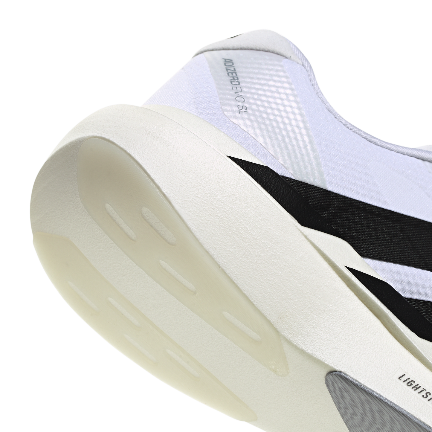 adidas Adizero Evo SL Woven - Men's - Footwear White/Core Black/Dash Grey