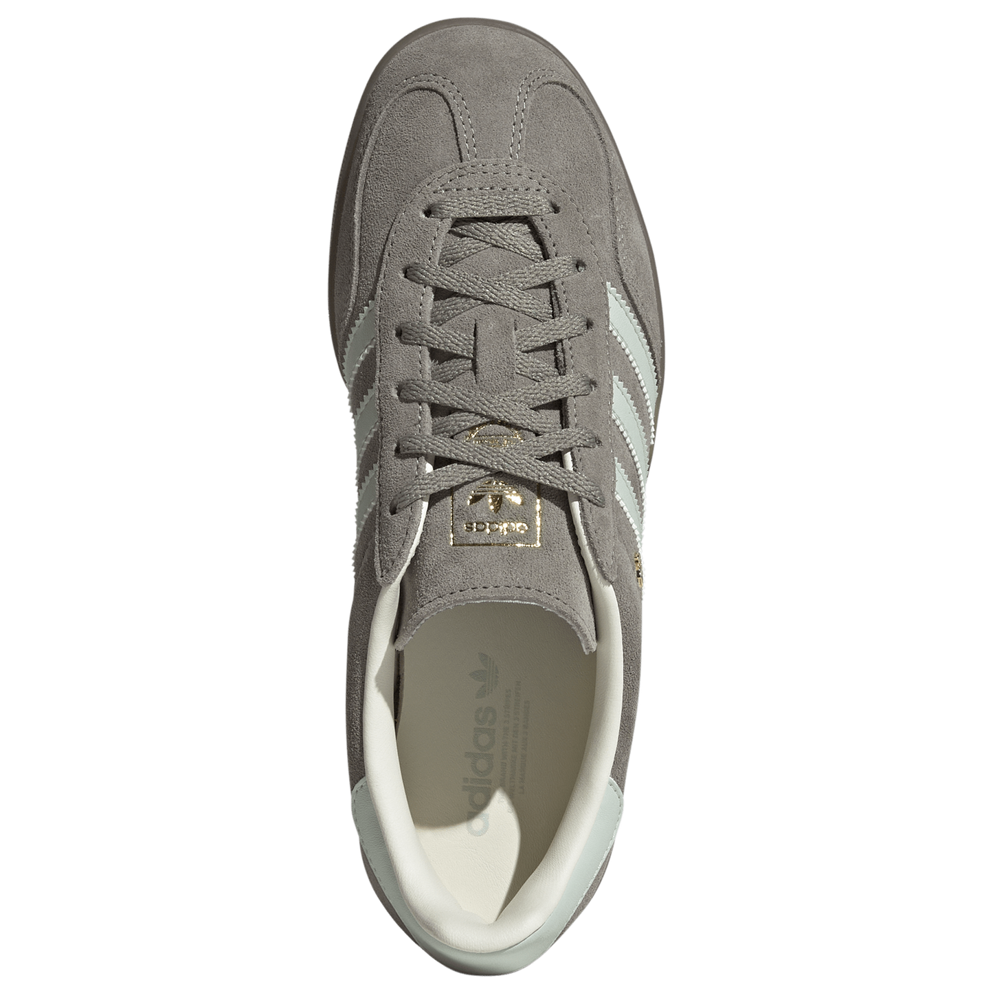 adidas Originals Gazelle Indoor - Women's - Silver Pebble/Linen Green/Gum