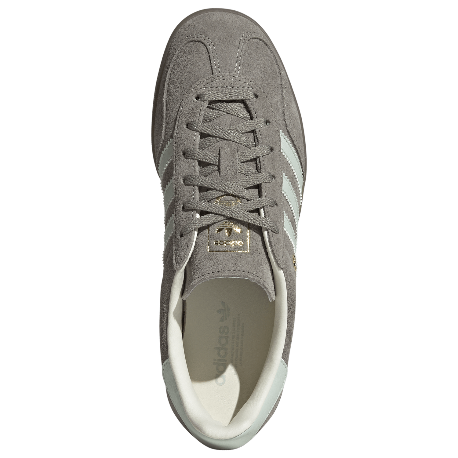adidas Originals Gazelle Indoor - Women's - Silver Pebble/Linen Green/Gum