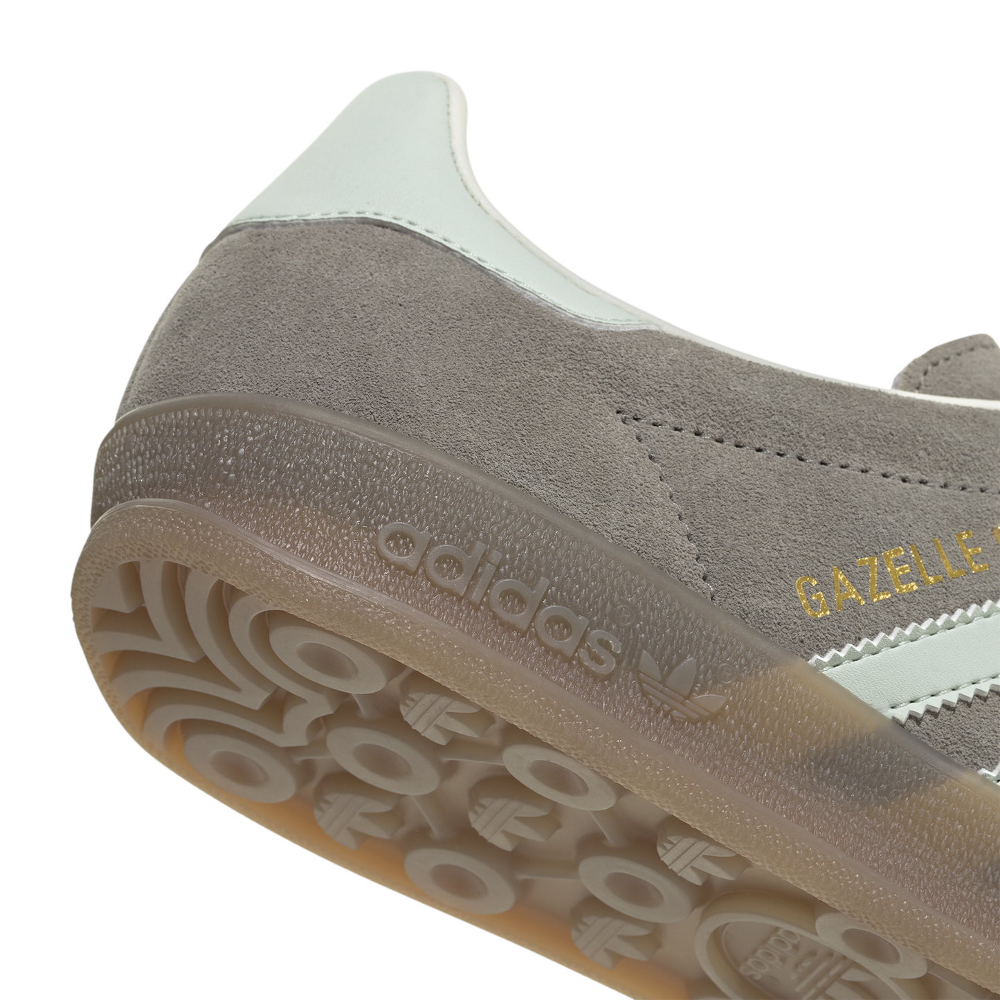 adidas Originals Gazelle Indoor - Women's - Silver Pebble/Linen Green/Gum