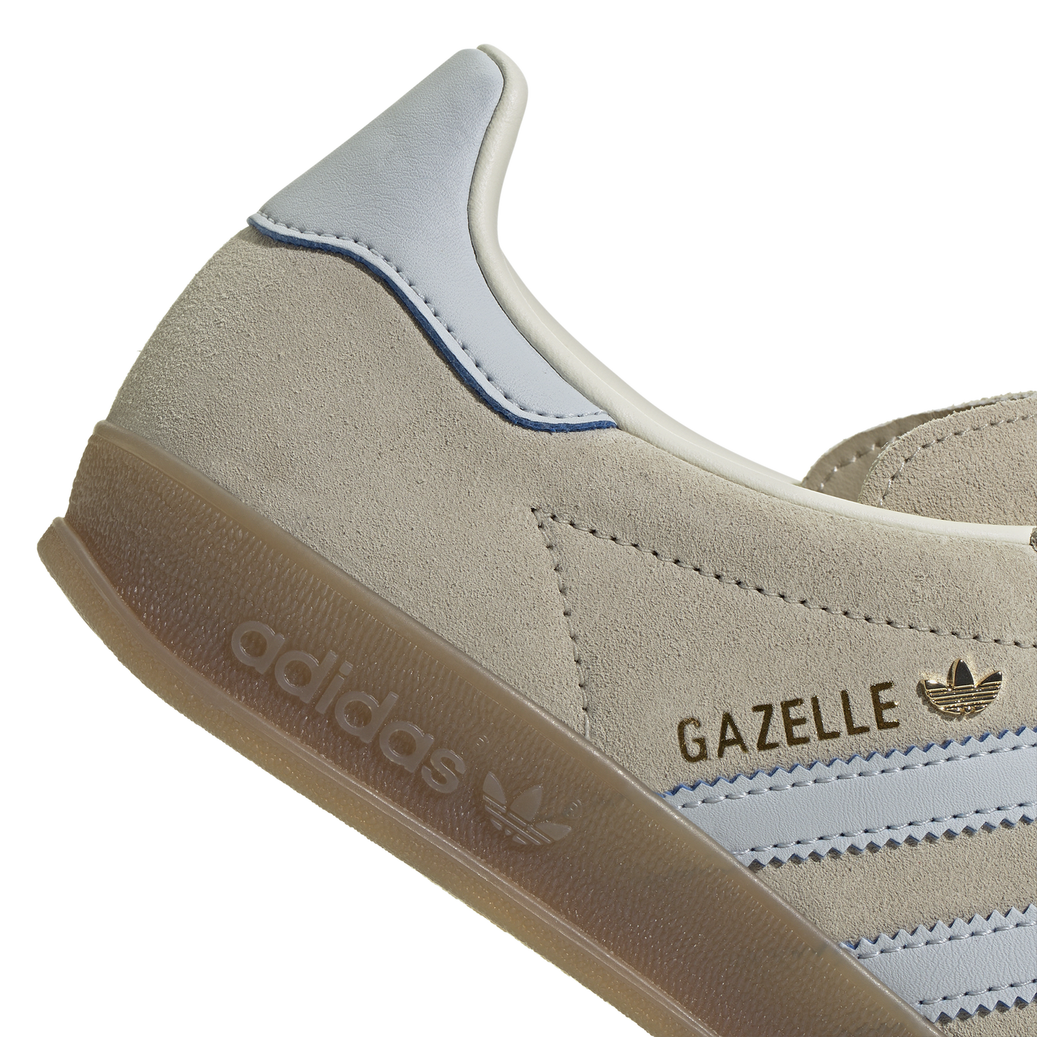 adidas Originals Gazelle Indoor - Women's - Gum/Halo Blue/Wonder Beige