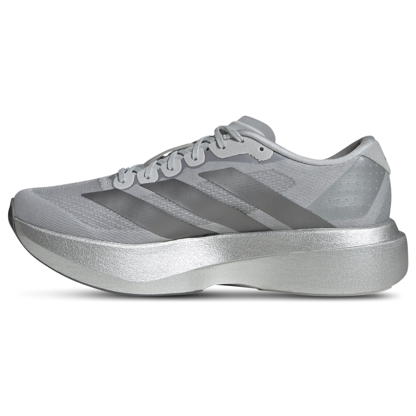 adidas Adizero Evo SL - Men's - Metallic Silver/Metallic Silver/Metallic Iron