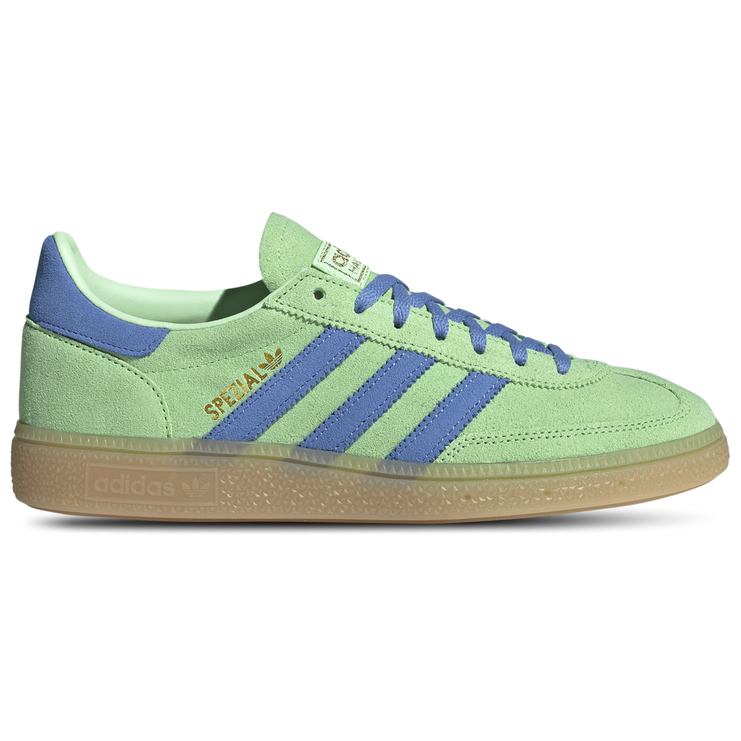 adidas Originals Handball Spezial - Women's - Lime Burst/Blue Fusion