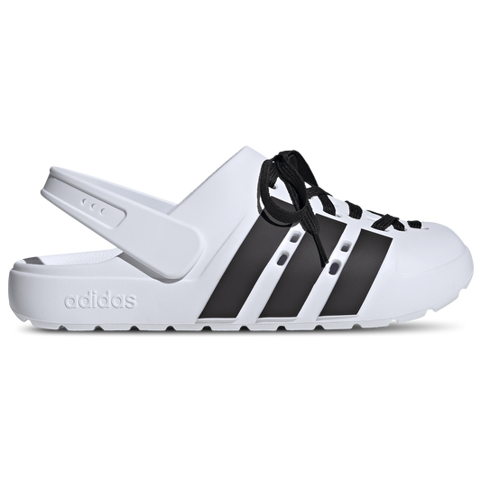 adidas adilette 2.0 Clogs - Men's - White/Black