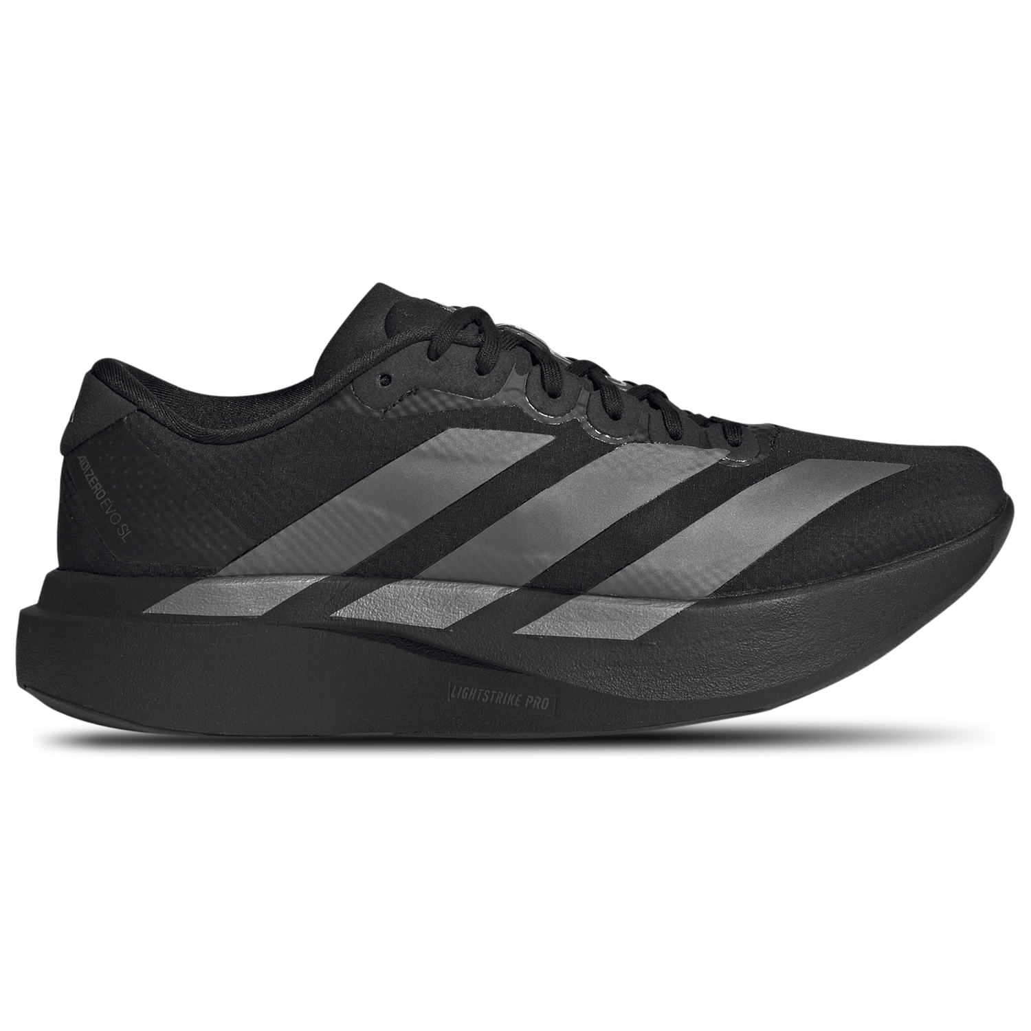 adidas adizero Evo SL Woven - Women's - Core Black/Iron Met/Core Black