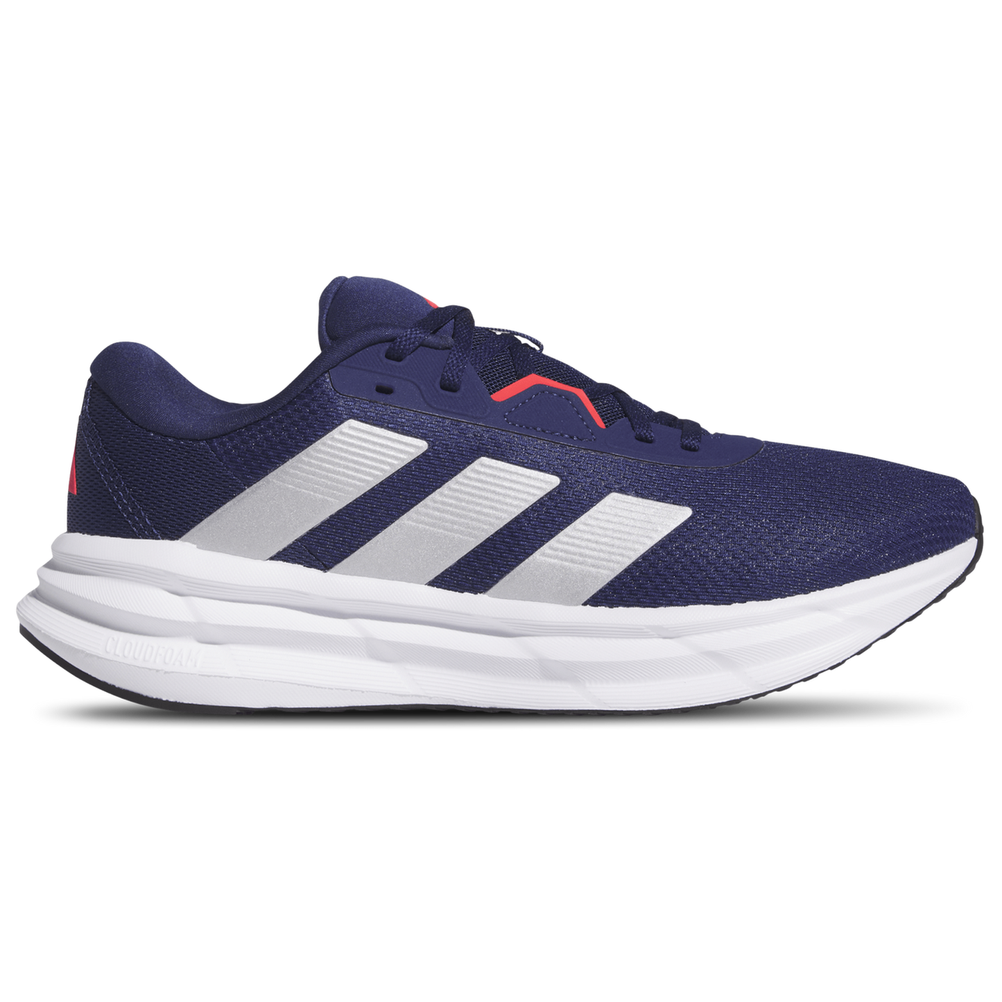 adidas Galaxy 7 - Men's - Dark Blue/Silver Metallic/Lucid Red