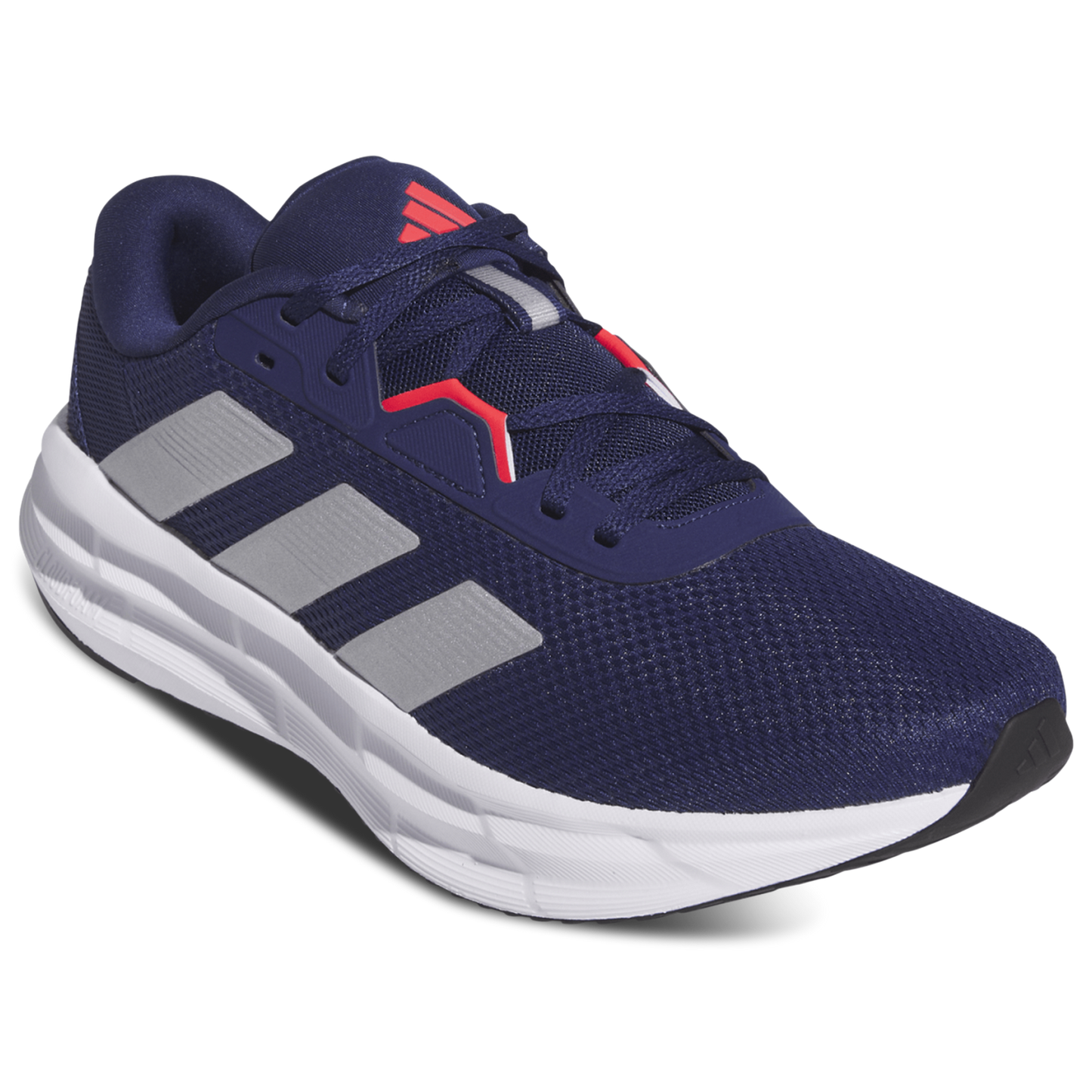 adidas Galaxy 7 - Men's - Dark Blue/Silver Metallic/Lucid Red