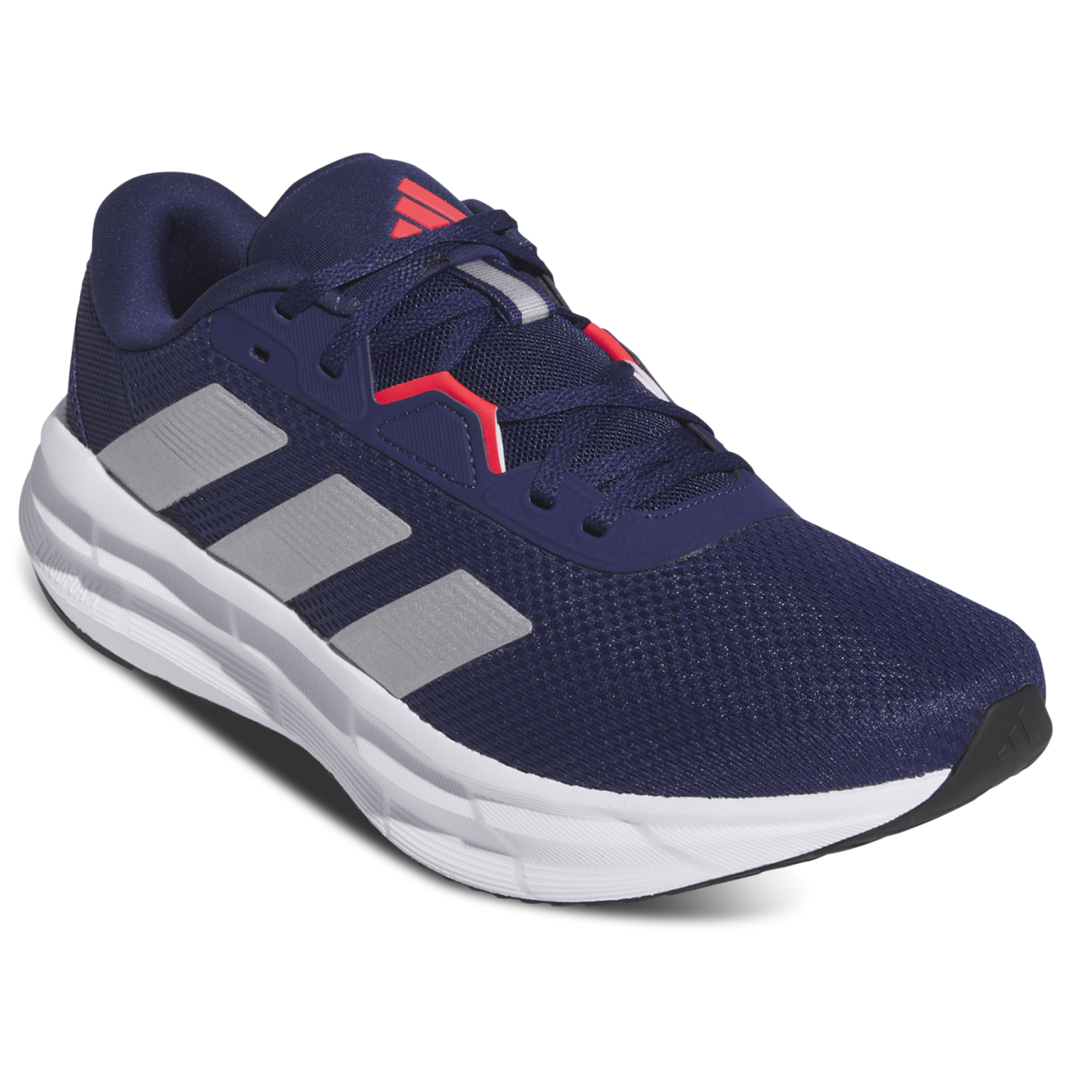 adidas Galaxy 7 - Men's - Dark Blue/Silver Metallic/Lucid Red