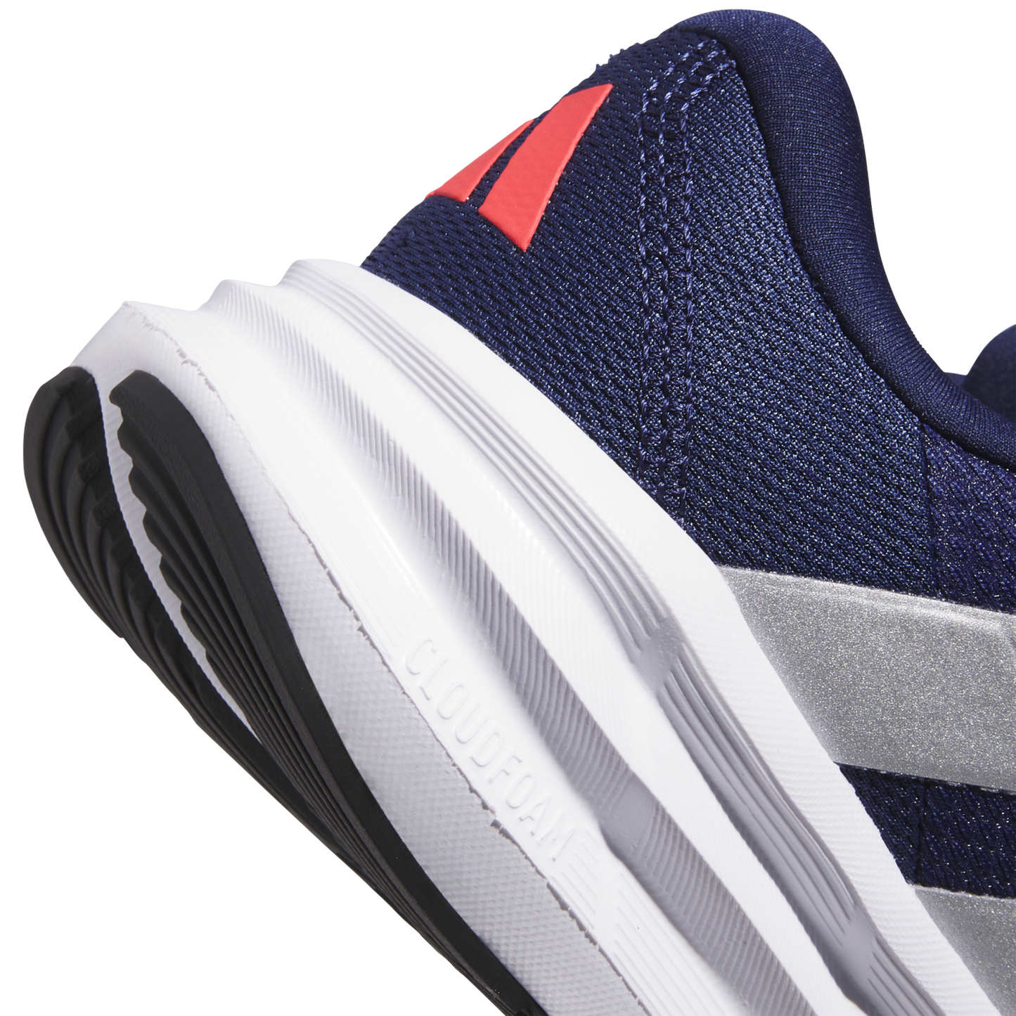 adidas Galaxy 7 - Men's - Dark Blue/Silver Metallic/Lucid Red