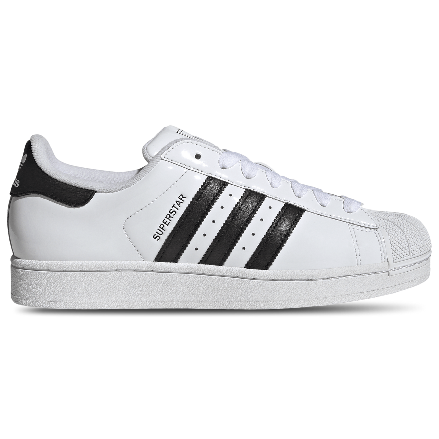 adidas Originals Superstar II Patent - Men's - White/Black