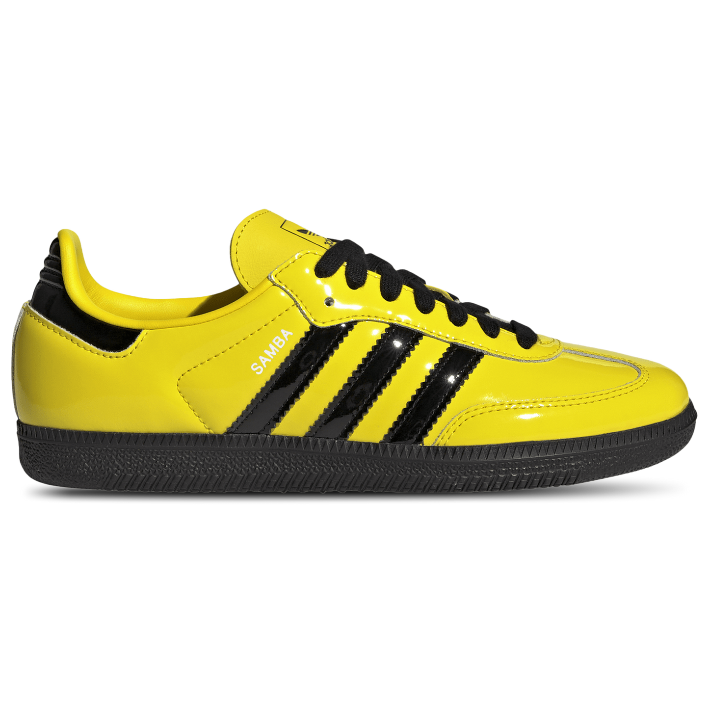 adidas Originals Samba OG - Women's - Yellow/Silver Metallic/Black