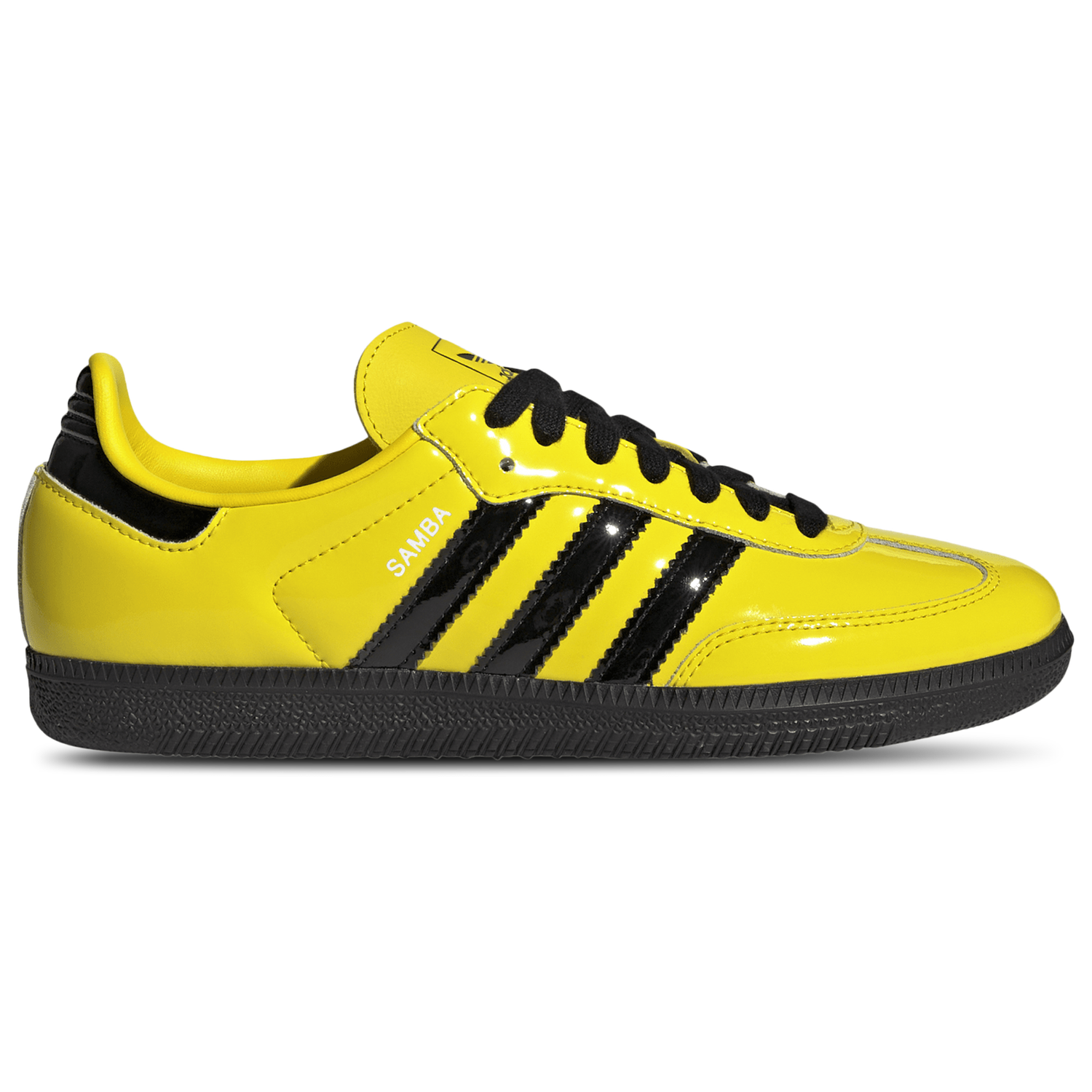 adidas Originals Samba OG - Women's - Yellow/Silver Metallic/Black