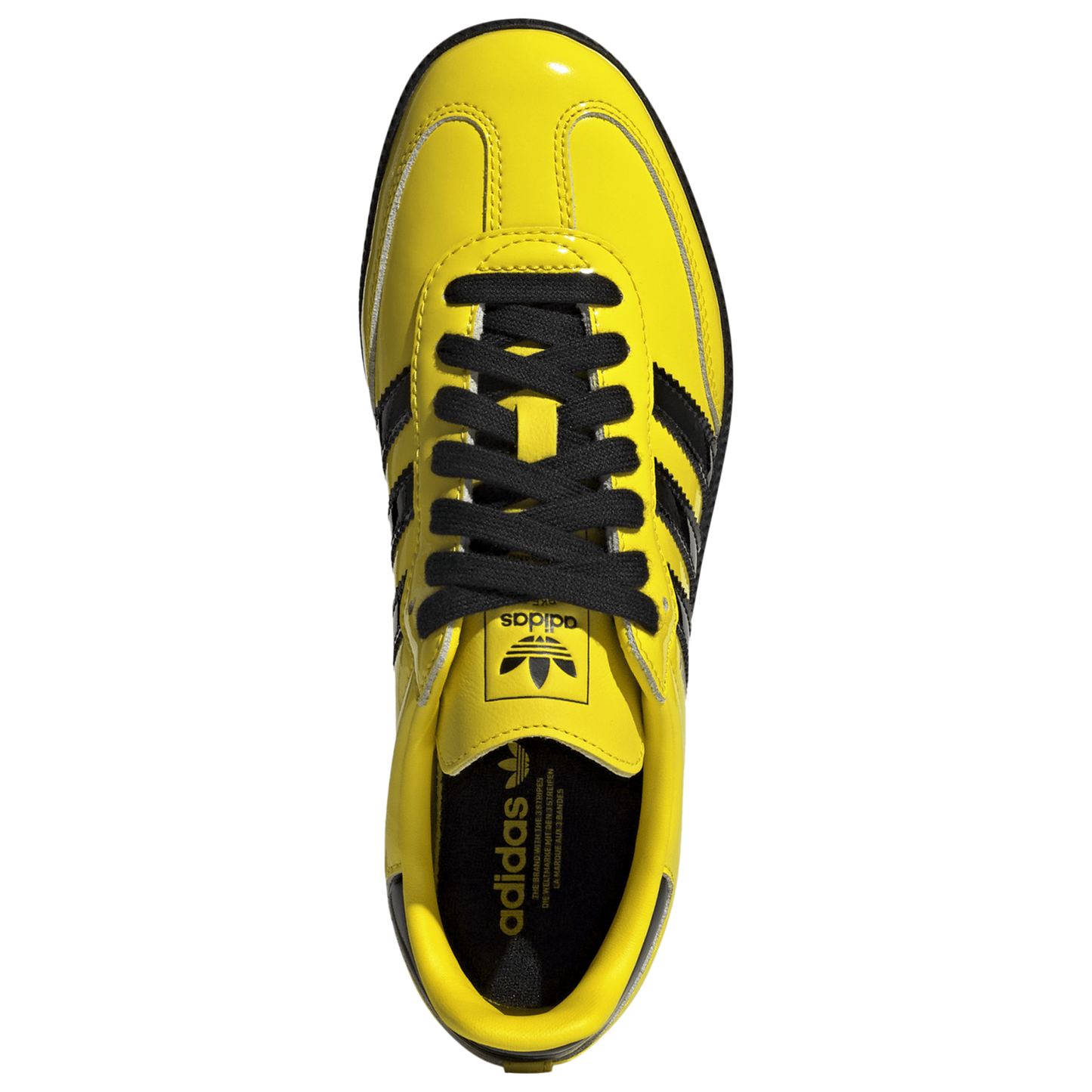 adidas Originals Samba OG - Women's - Yellow/Silver Metallic/Black