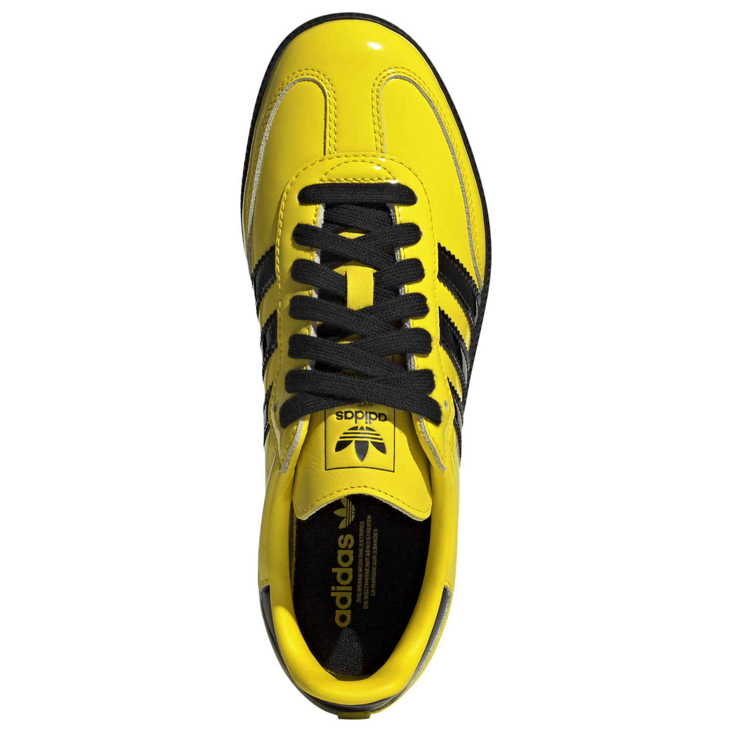 adidas Originals Samba OG - Women's - Yellow/Silver Metallic/Black
