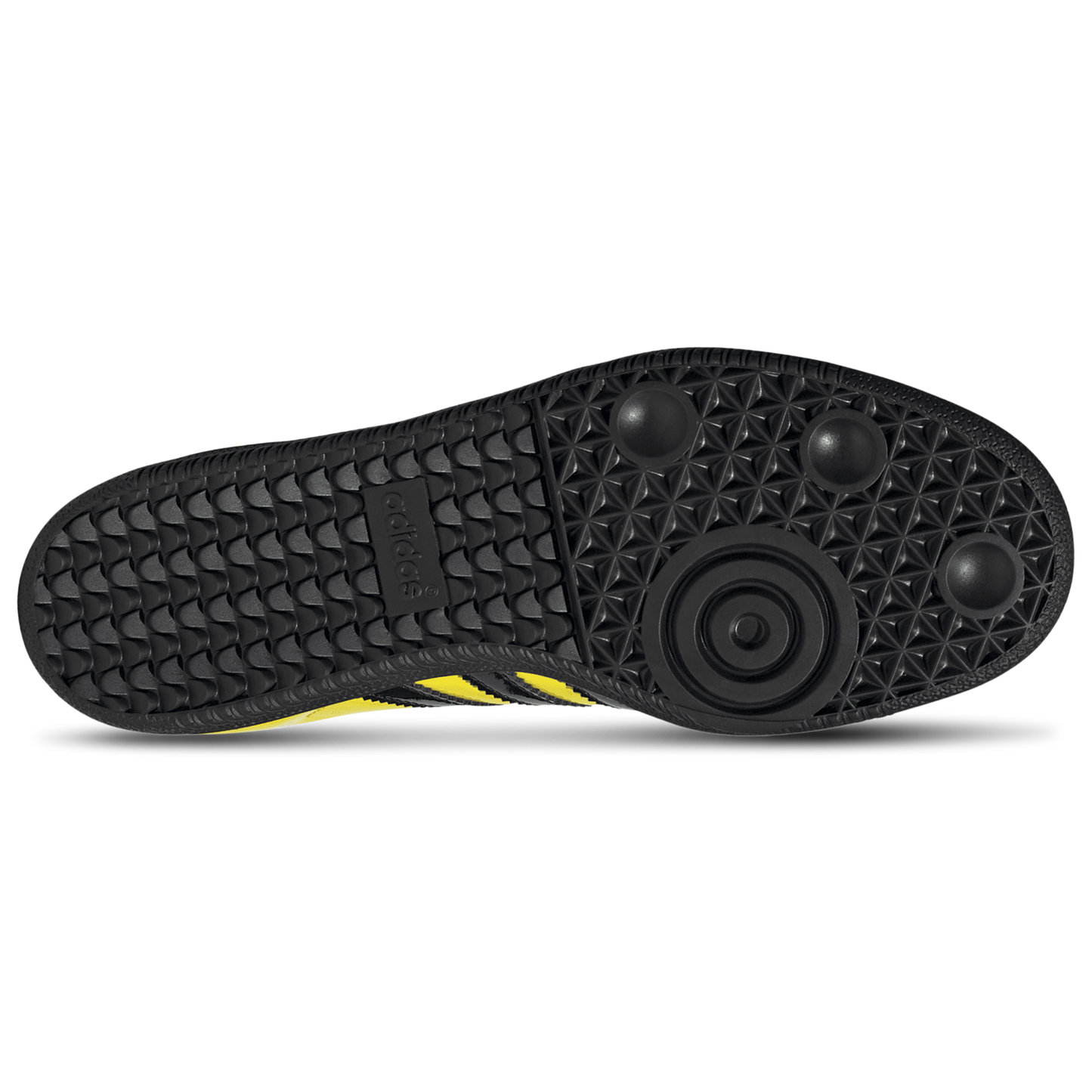 adidas Originals Samba OG - Women's - Yellow/Silver Metallic/Black
