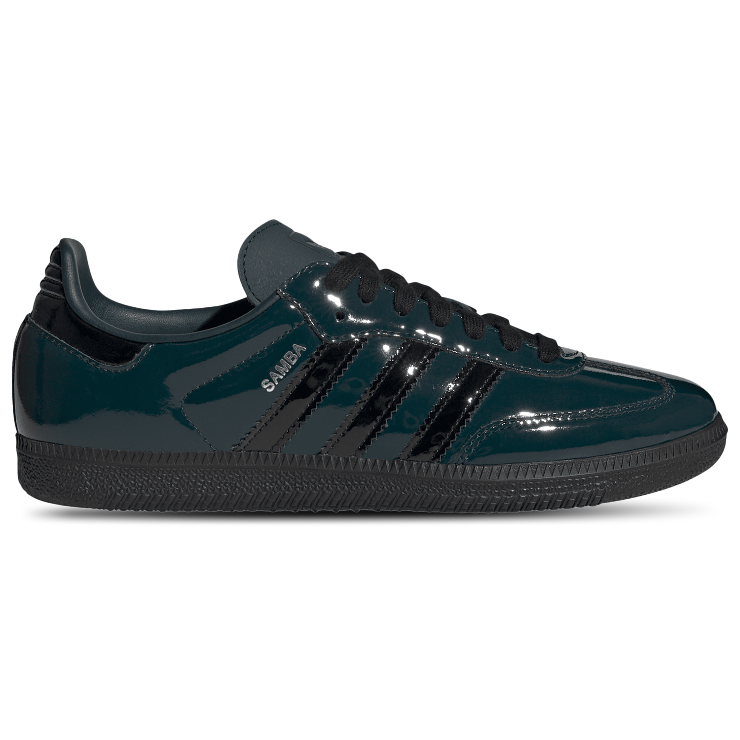 adidas Originals Samba OG - Women's - Aurora Ivy/Core Black/Silver Metallic