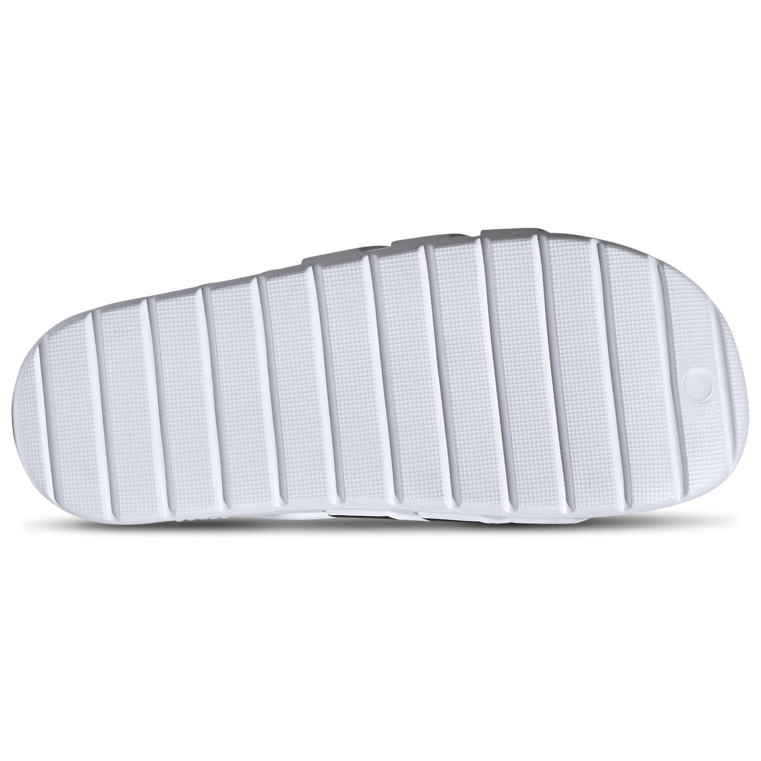 adidas Adilette Clogs - Men's - White/Black