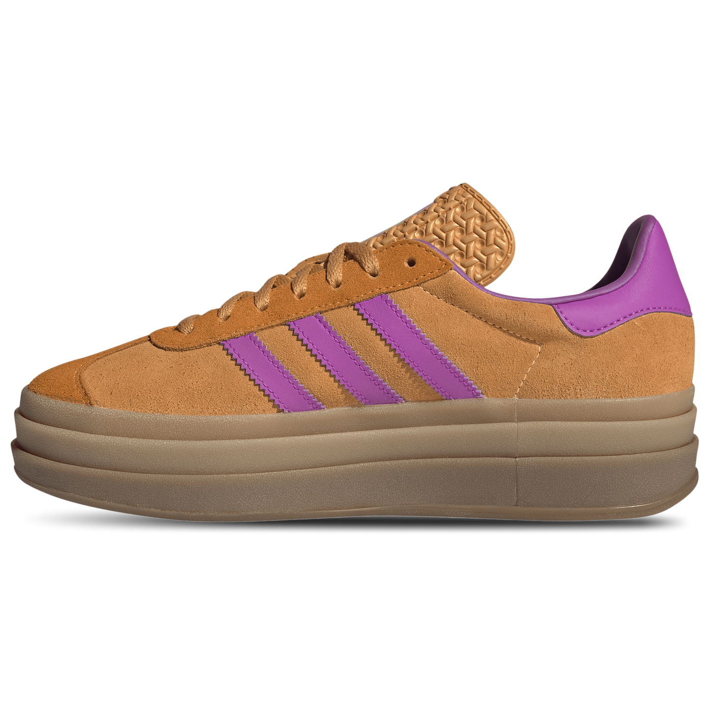 adidas Originals Gazelle Bold - Women's - Flash Orange/Purple Burst
