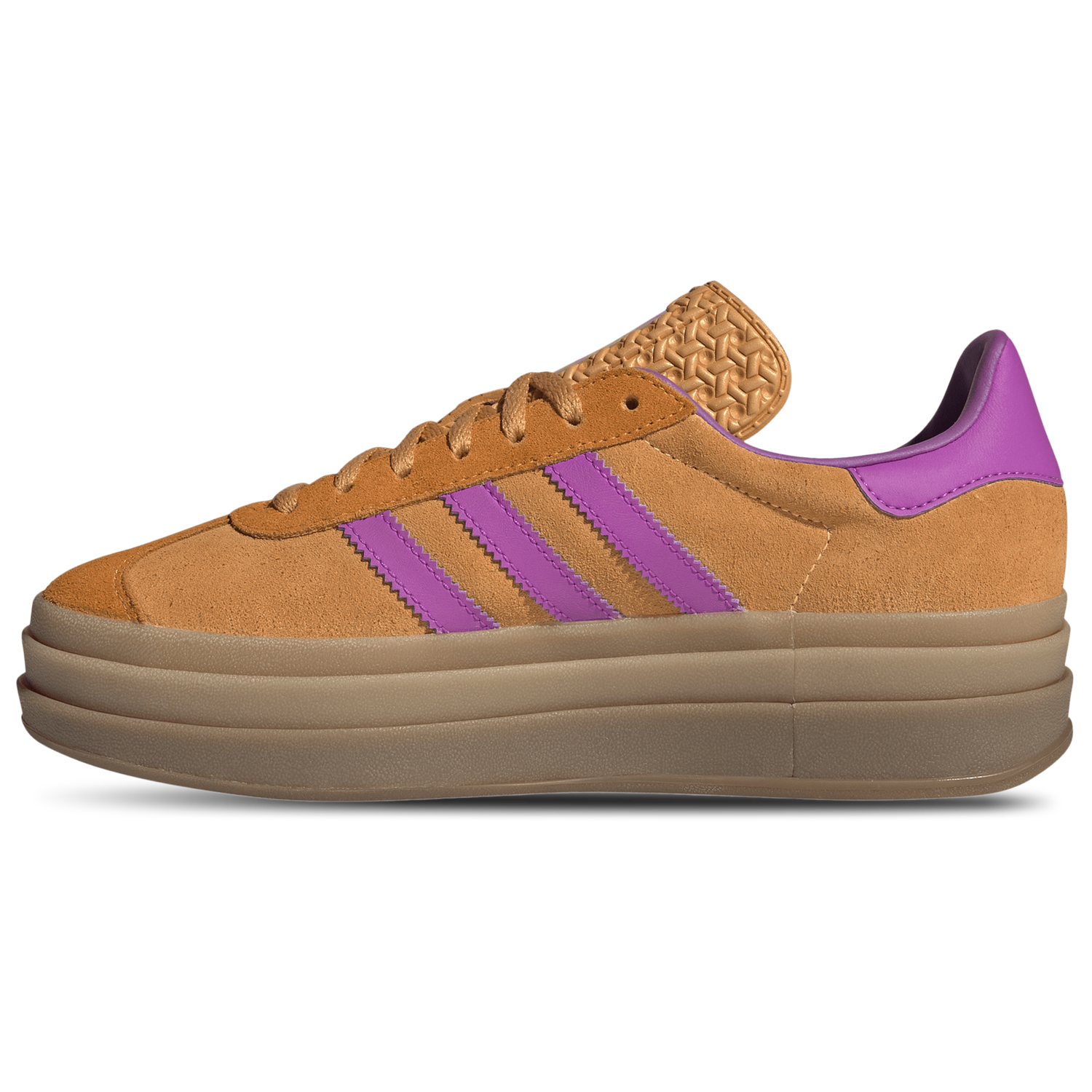 adidas Originals Gazelle Bold - Women's - Flash Orange/Purple Burst