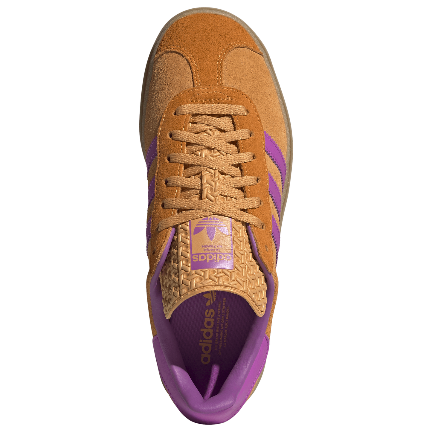 adidas Originals Gazelle Bold - Women's - Flash Orange/Purple Burst