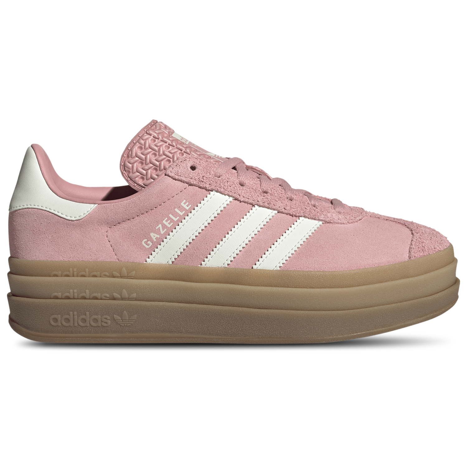 adidas Originals Gazelle Bold - Women's - Off White/Wonder Mauve