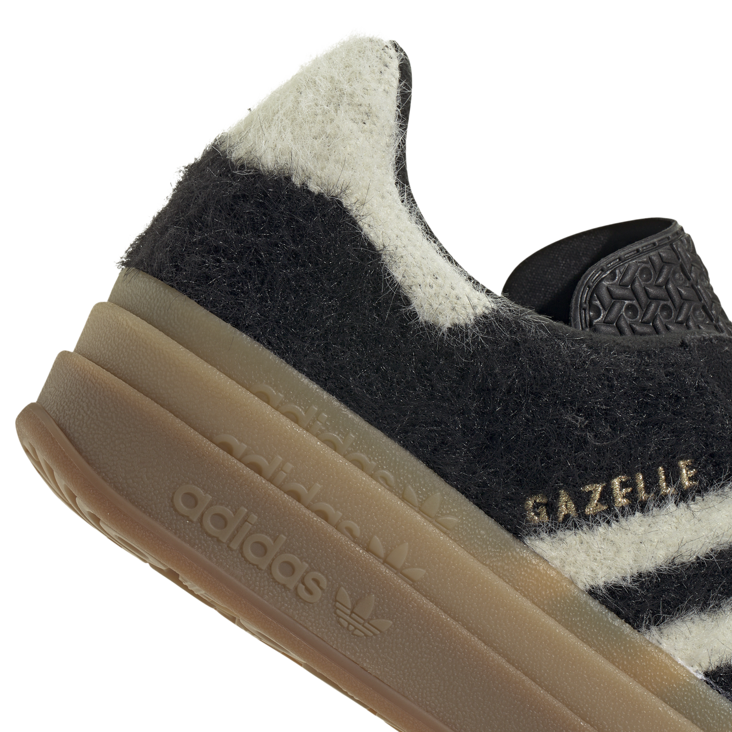 adidas Originals Gazelle Bold - Women's - Gold Metallic/Black/Cream White