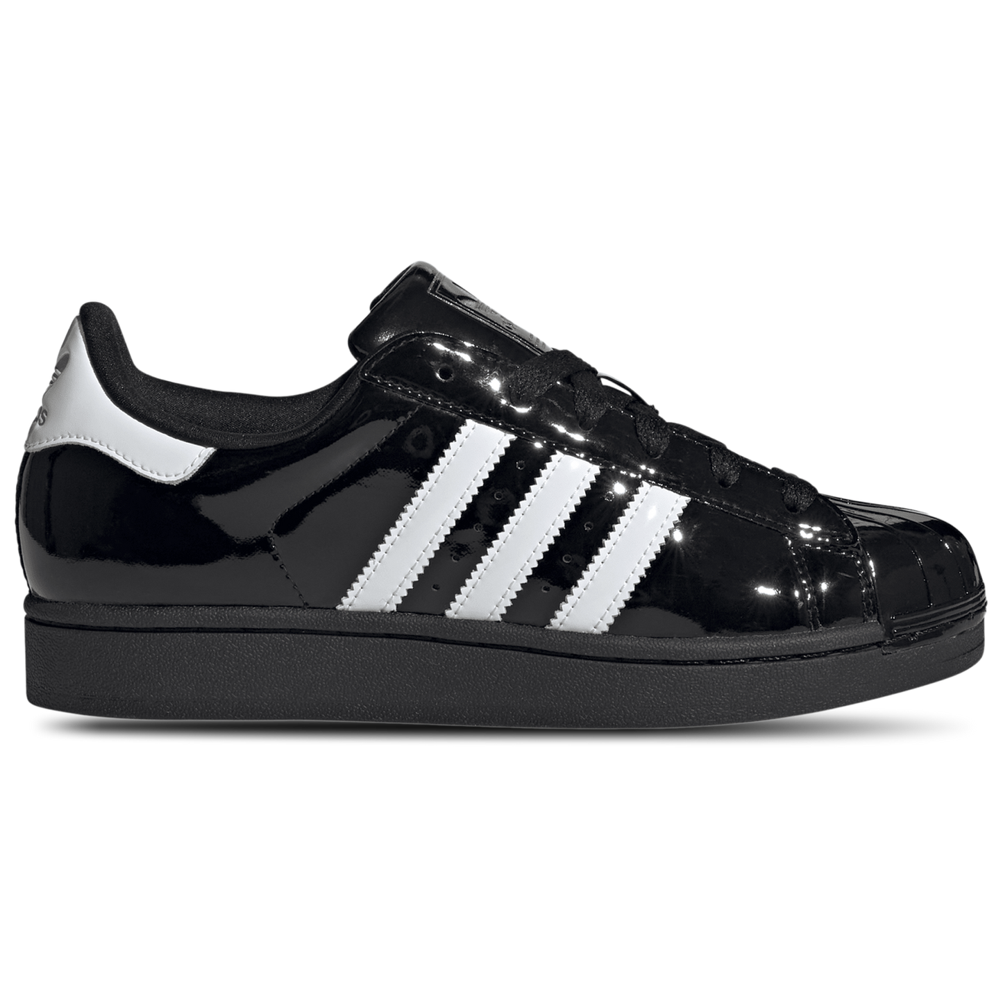 adidas Originals Superstar II - Women's - Core Black/White/Gold Metallic