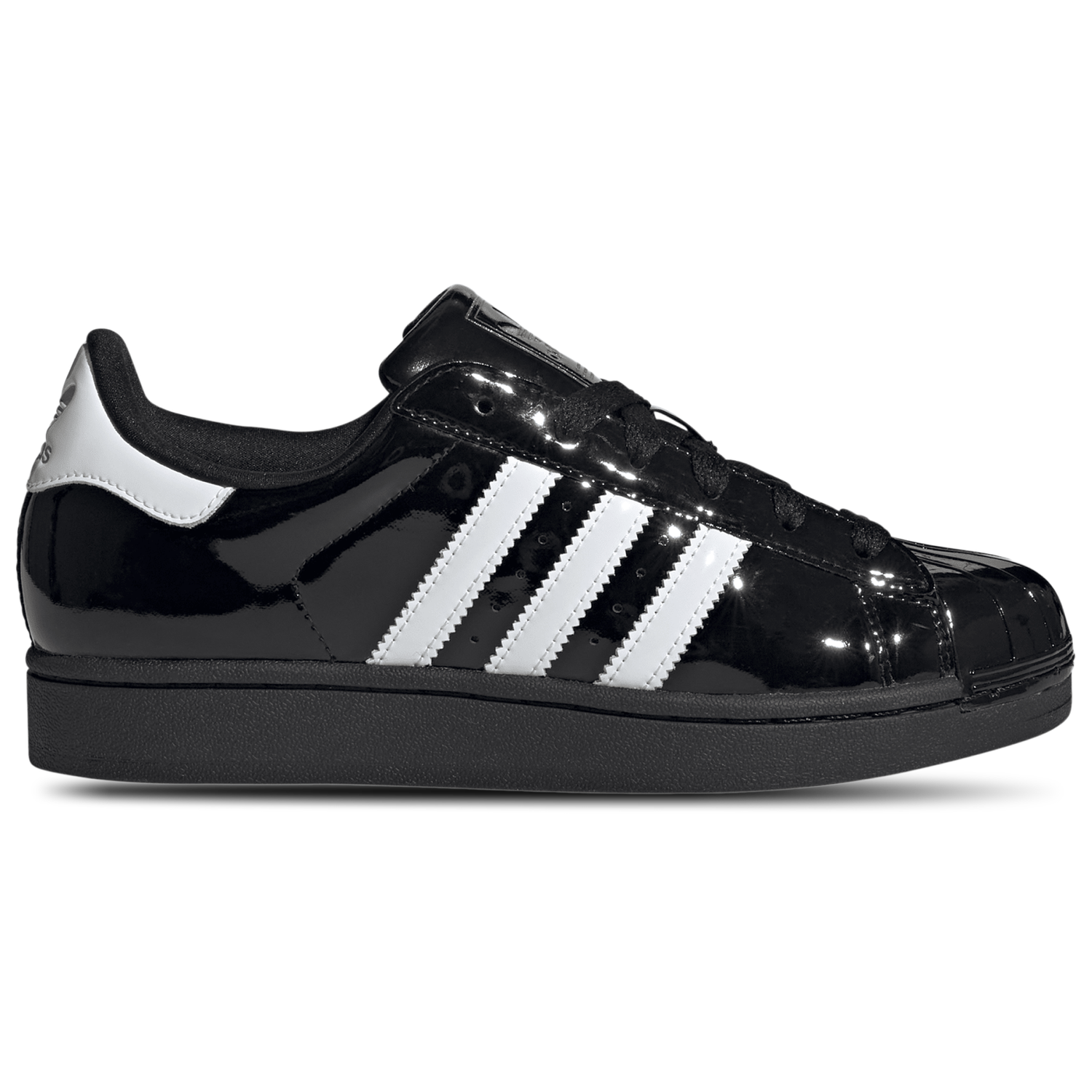 adidas Originals Superstar II - Women's - Core Black/White/Gold Metallic