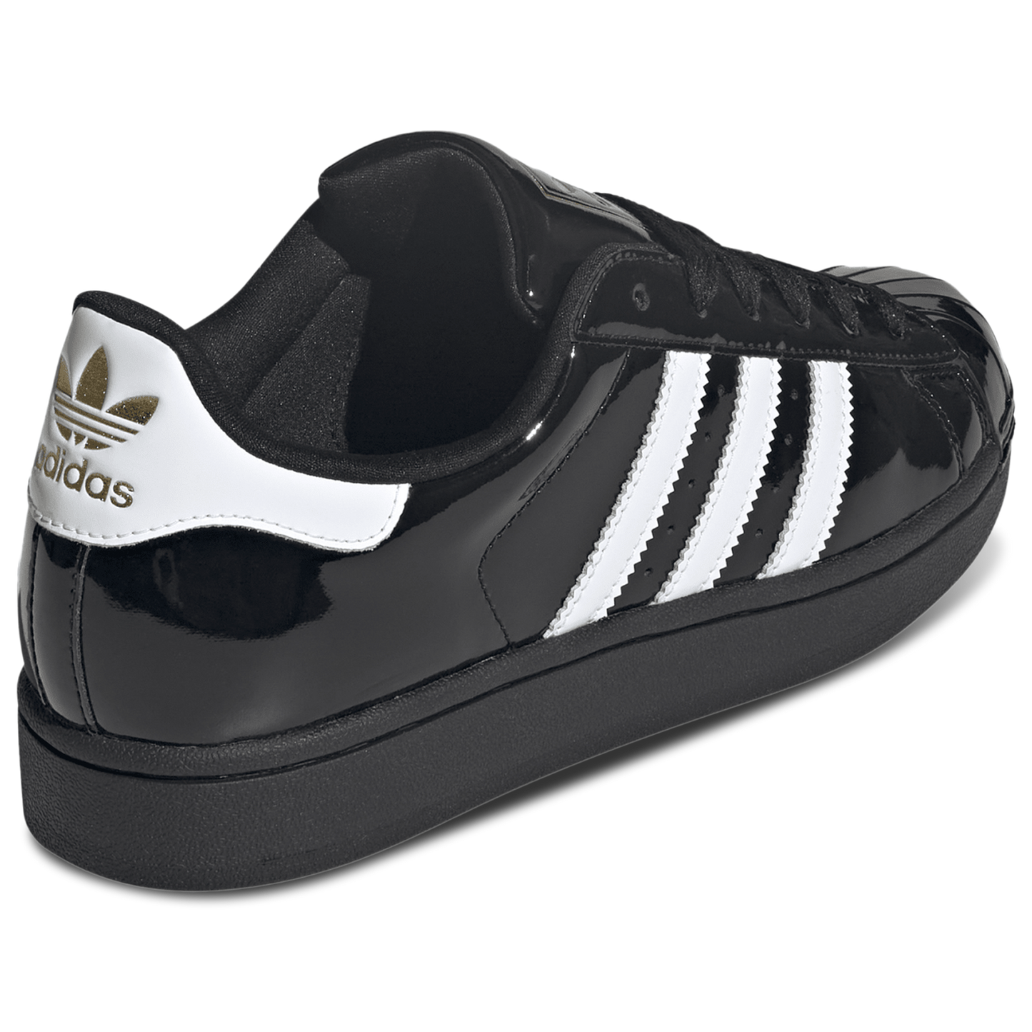 adidas Originals Superstar II - Women's - Core Black/White/Gold Metallic