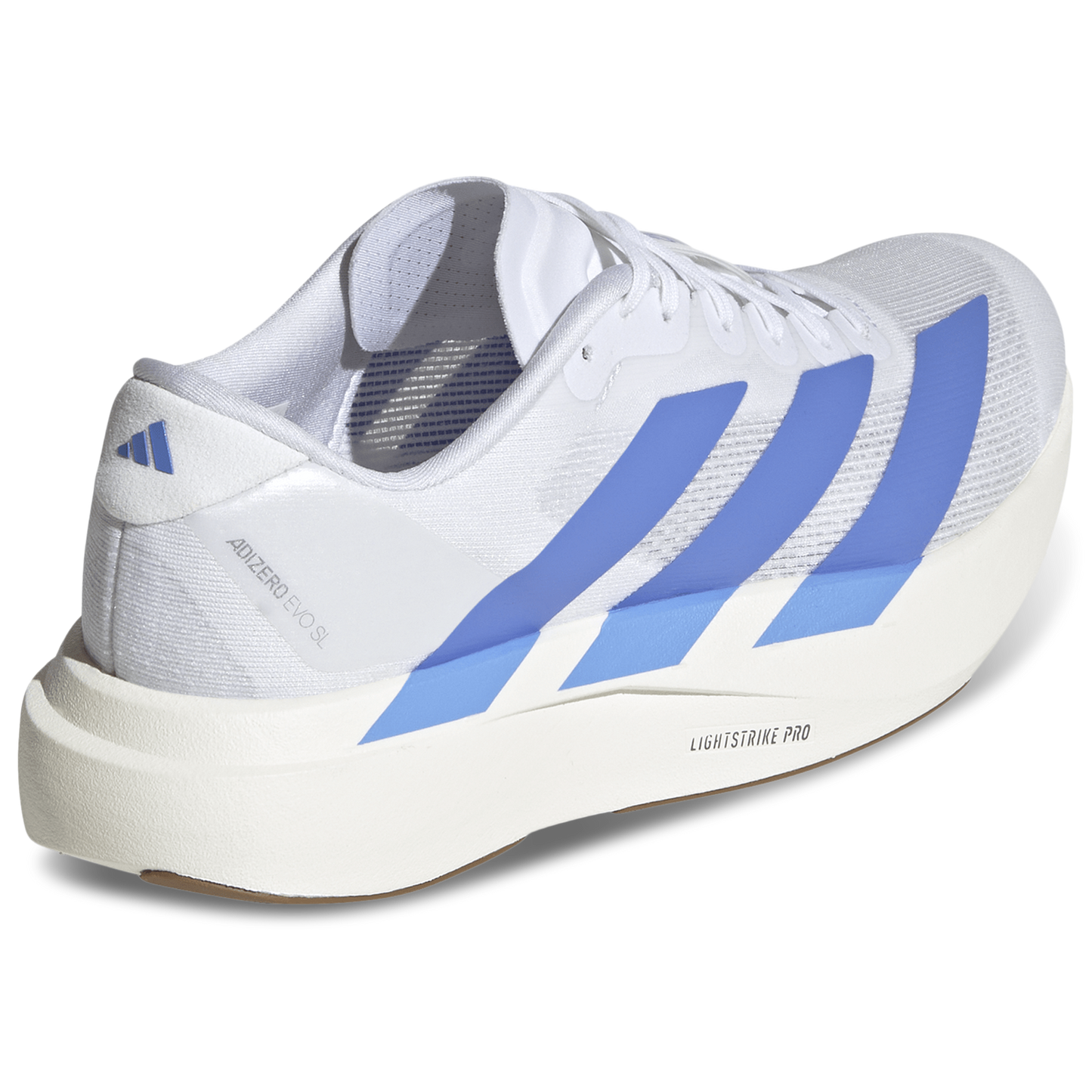 adidas Adizero Evo SL - Women's - White/Blue Fusion