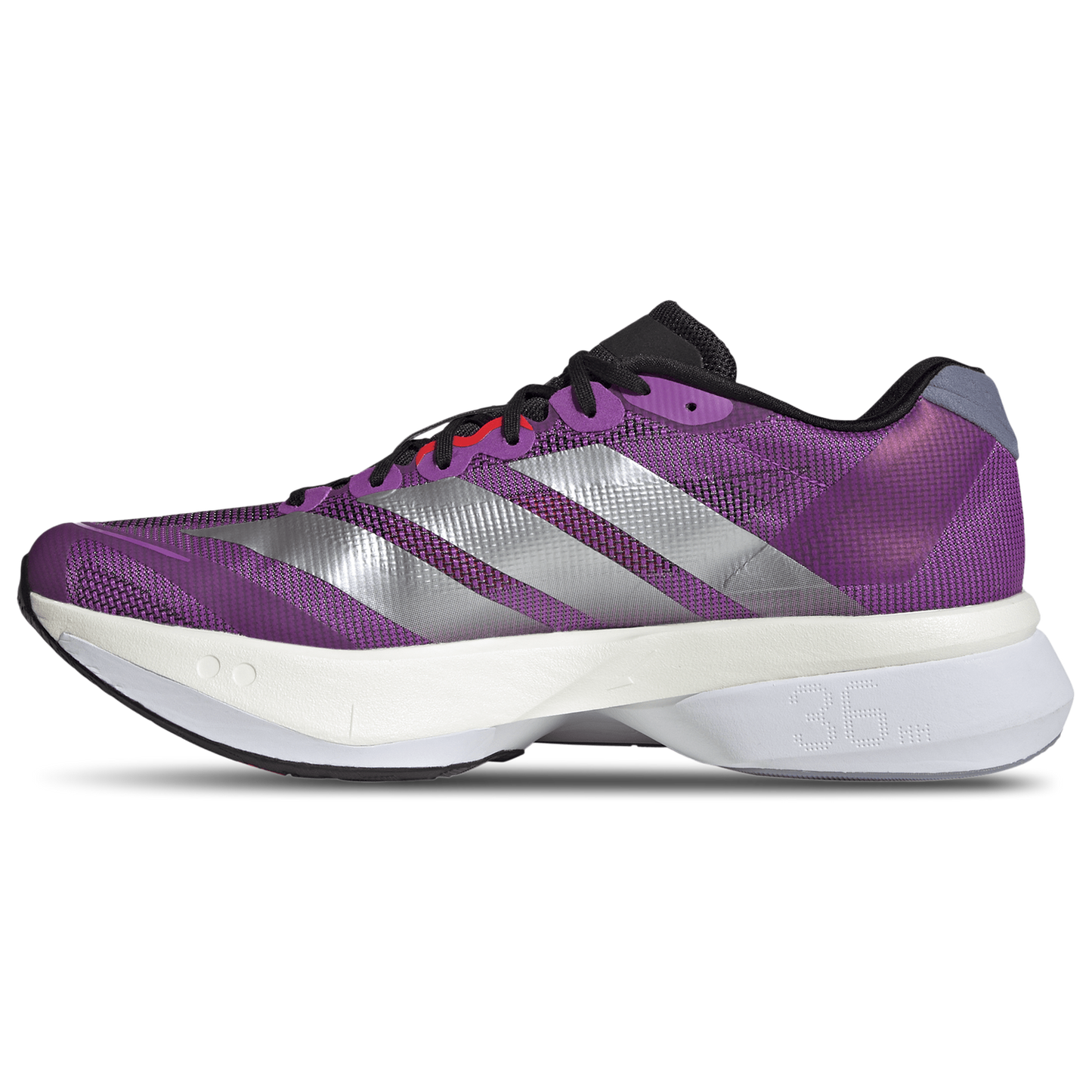adidas Boston 13 - Men's - Purple Burst/Silver Metallic