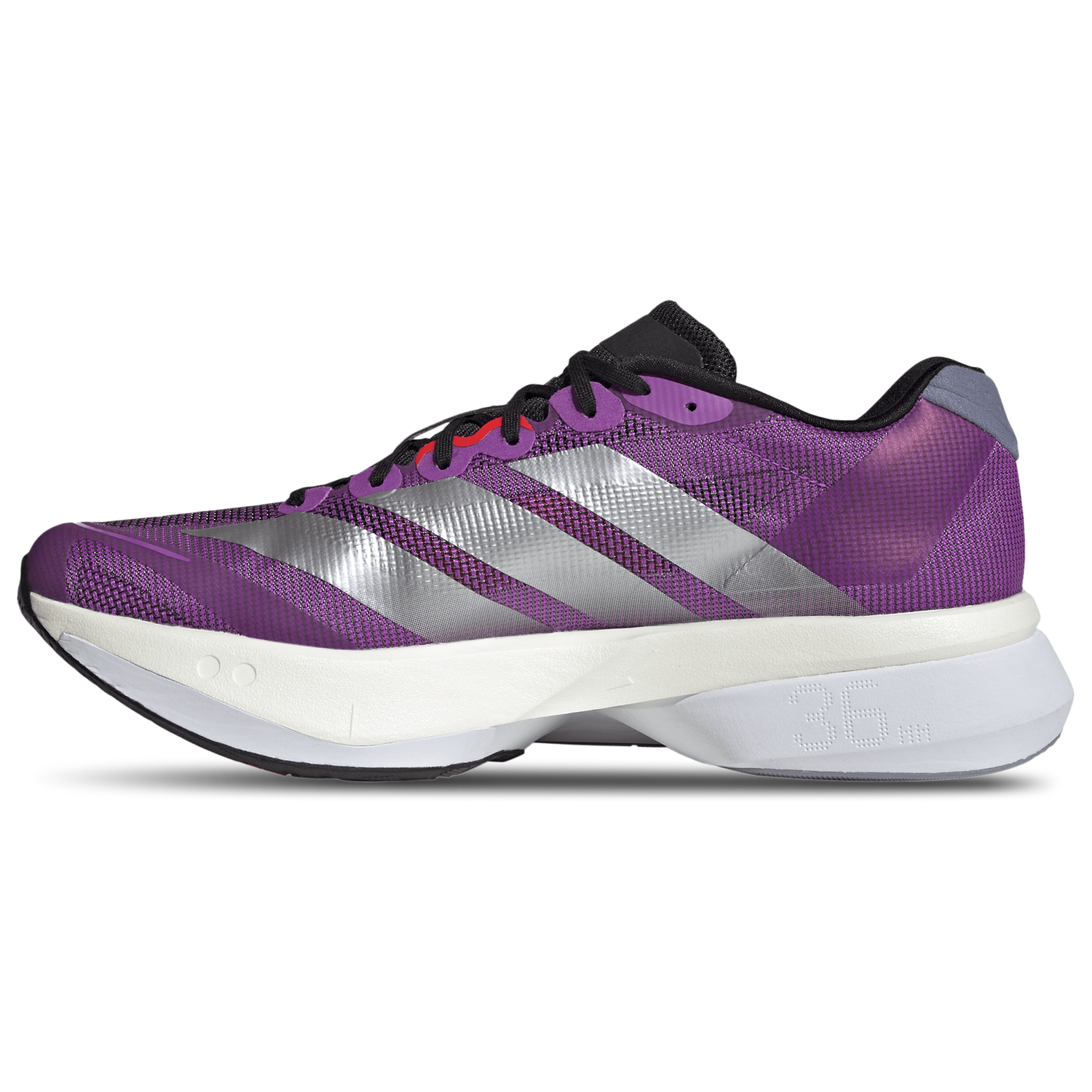 adidas Boston 13 - Men's - Purple Burst/Silver Metallic