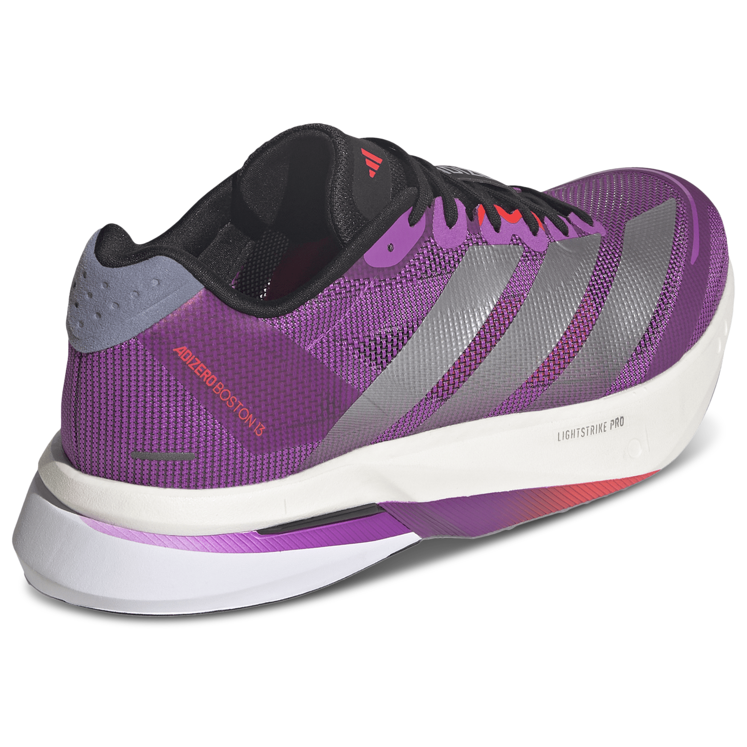 adidas Boston 13 - Men's - Purple Burst/Silver Metallic