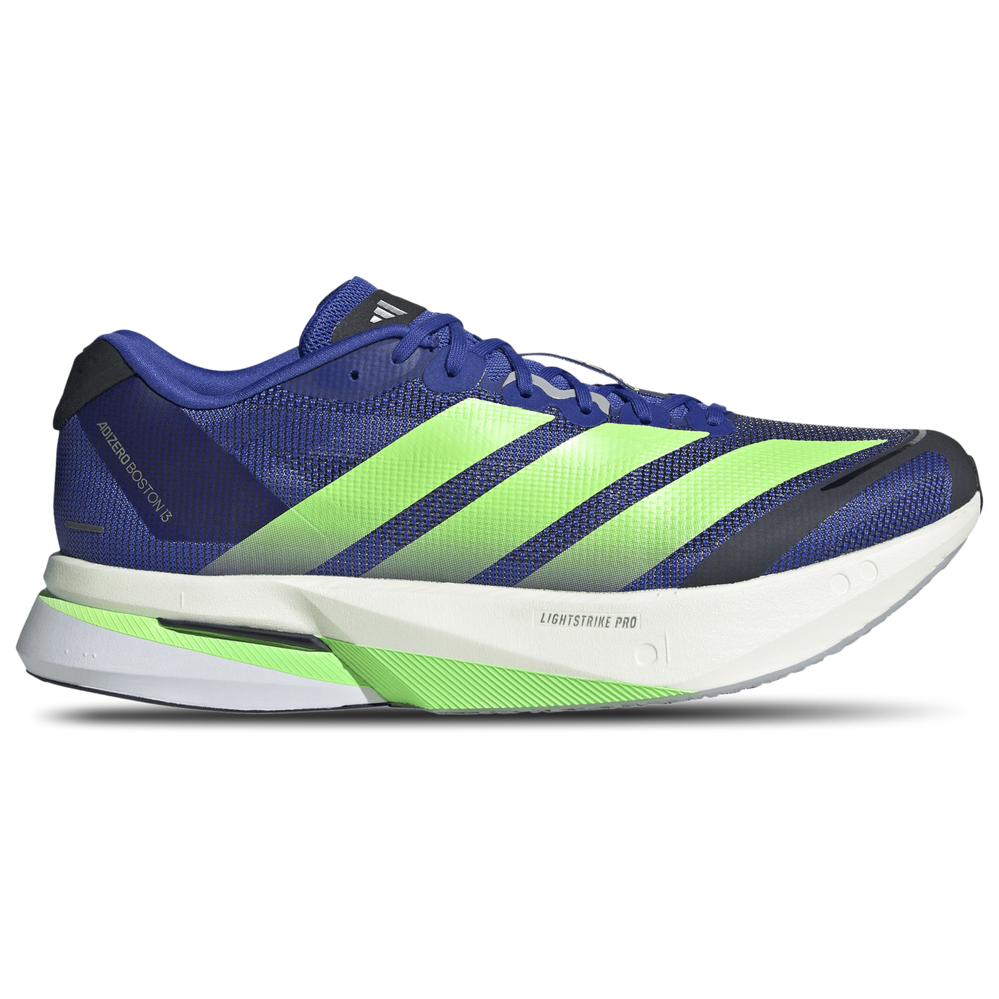 adidas Boston 13 - Men's - Lime Burst/Lucid Blue