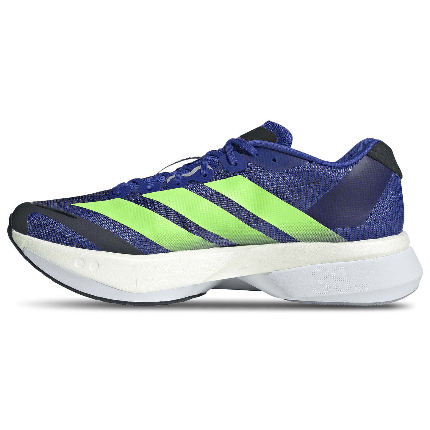 adidas Boston 13 - Men's - Lime Burst/Lucid Blue
