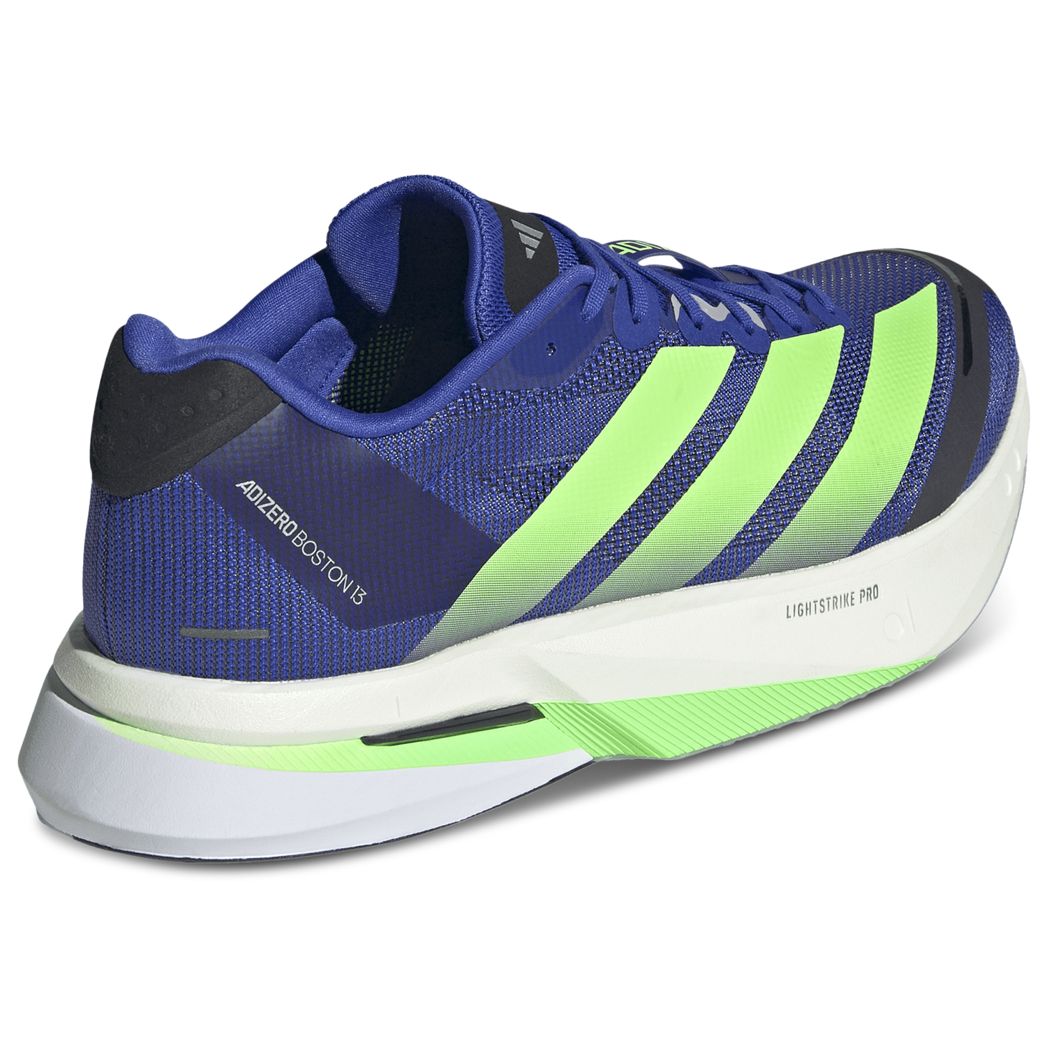 adidas Boston 13 - Men's - Lime Burst/Lucid Blue
