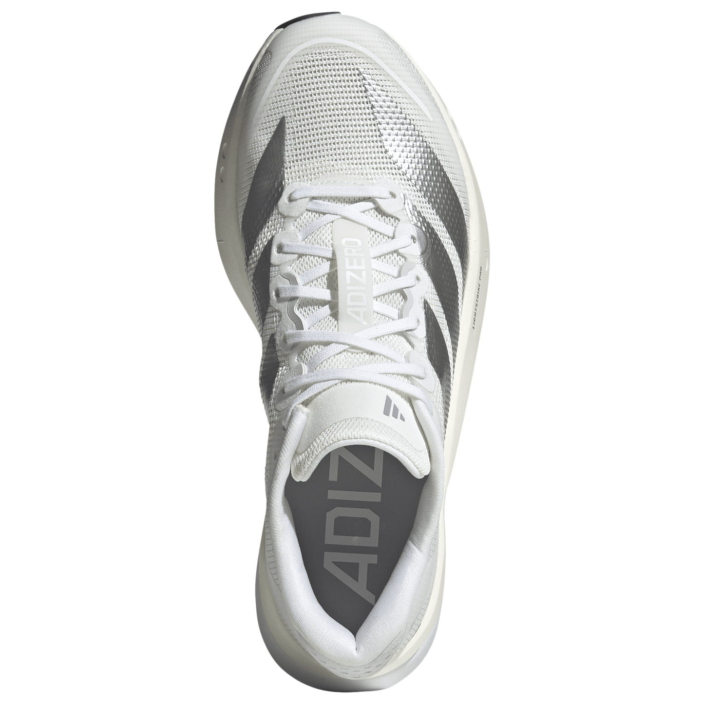 adidas adiZero Boston 13 - Women's - White/Matte Silver