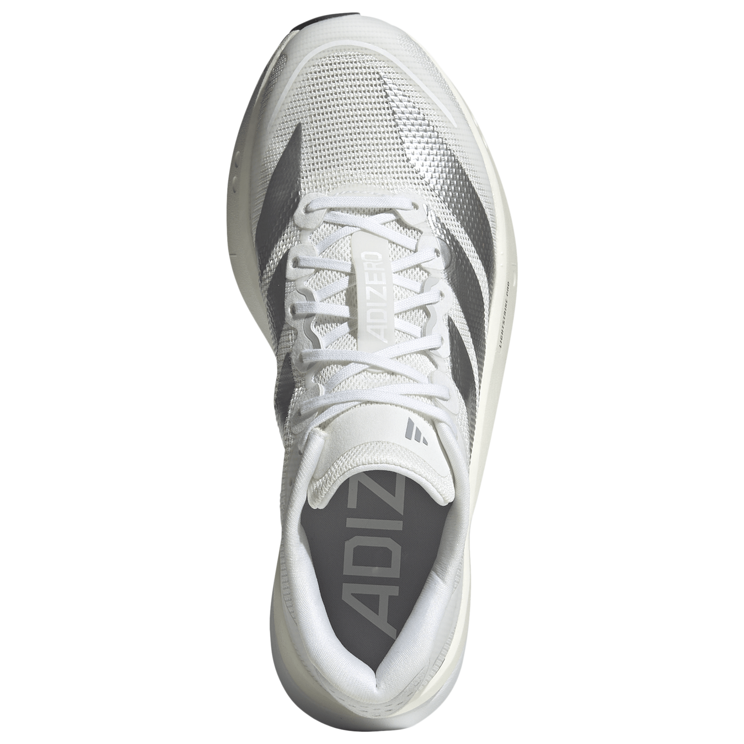 adidas adiZero Boston 13 - Women's - White/Matte Silver