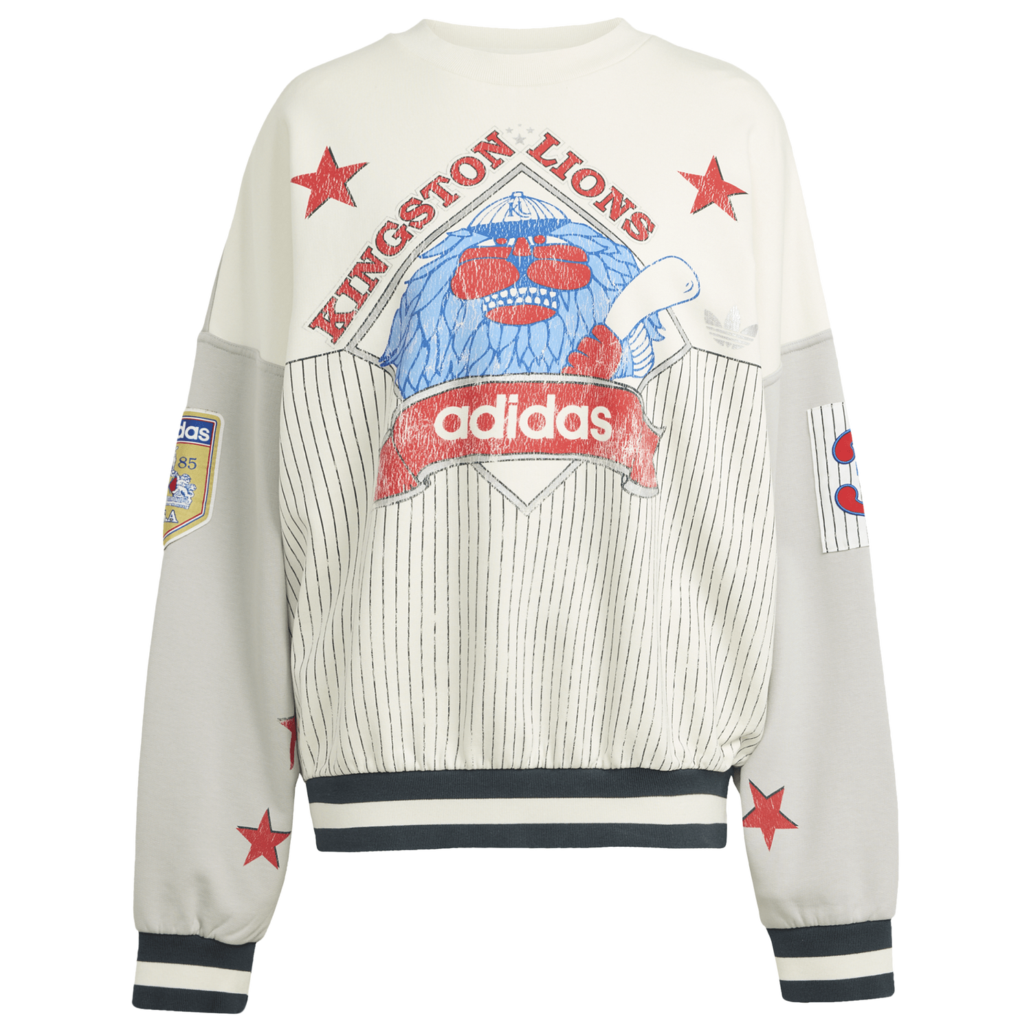 adidas Baseball Crew - Women's - Cloud White/Grey