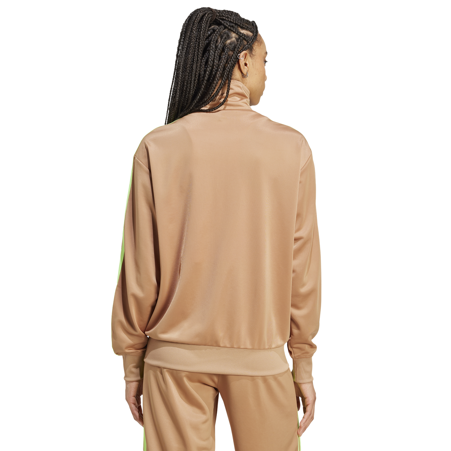 adidas Originals adicolor Firebird Track Top - Women's - Cardboard/Signal Green