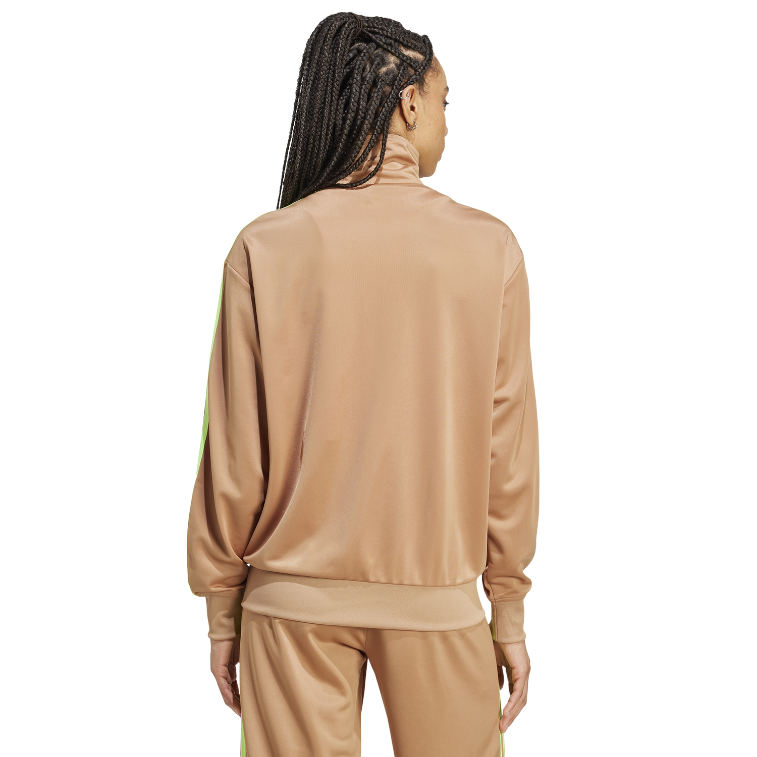 adidas Originals adicolor Firebird Track Top - Women's - Cardboard/Signal Green