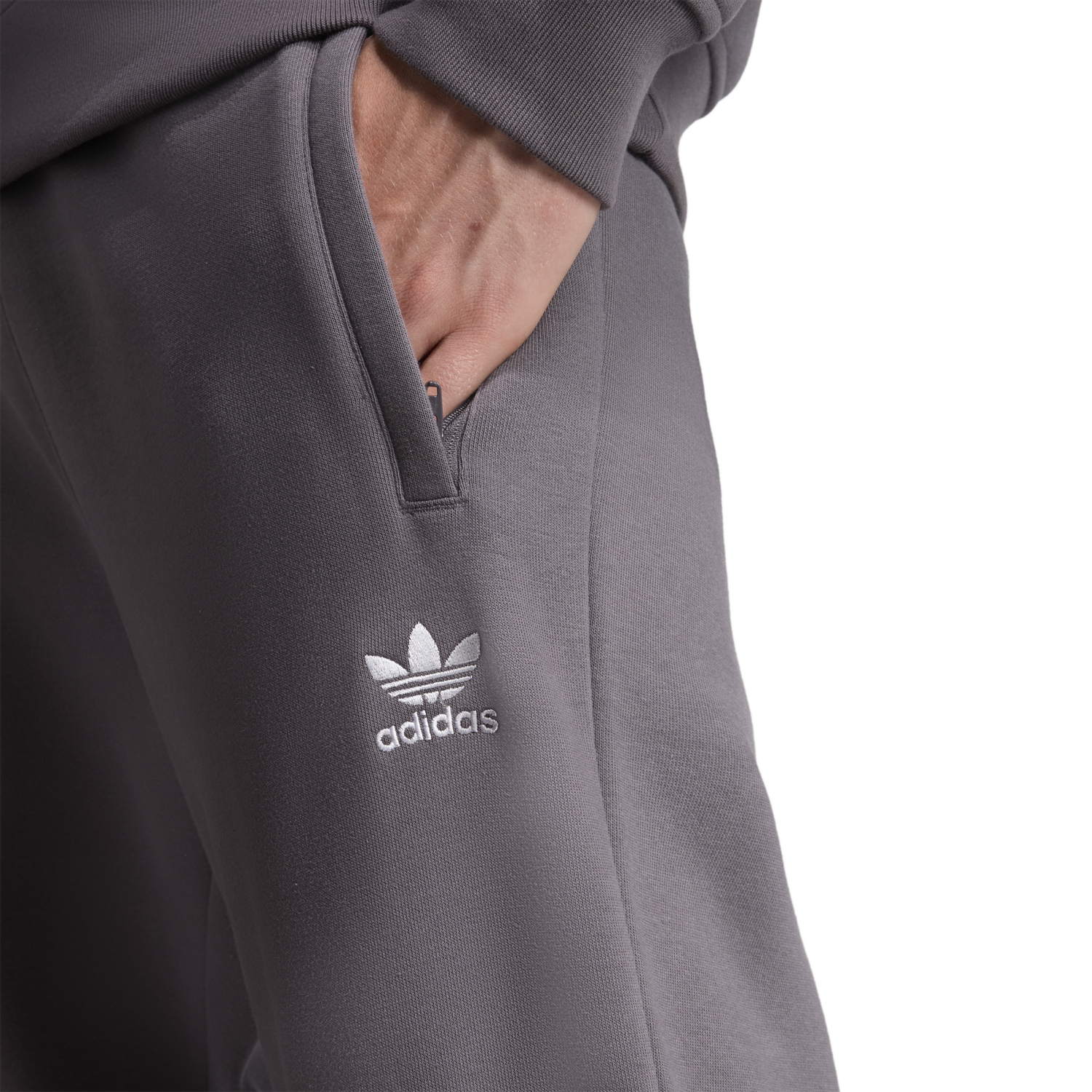 adidas Originals Trefoil Essentials Lifestyle Pants - Men's - Grey Strata