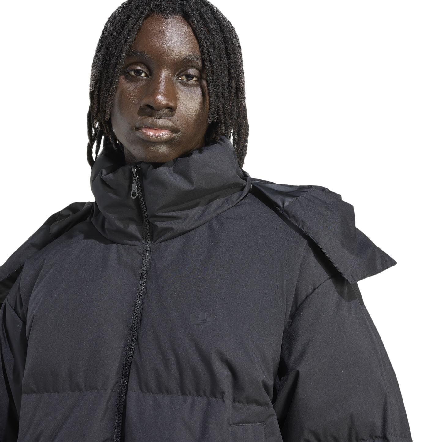 adidas Originals Duck Down Puffer Jacket - Men's - Black