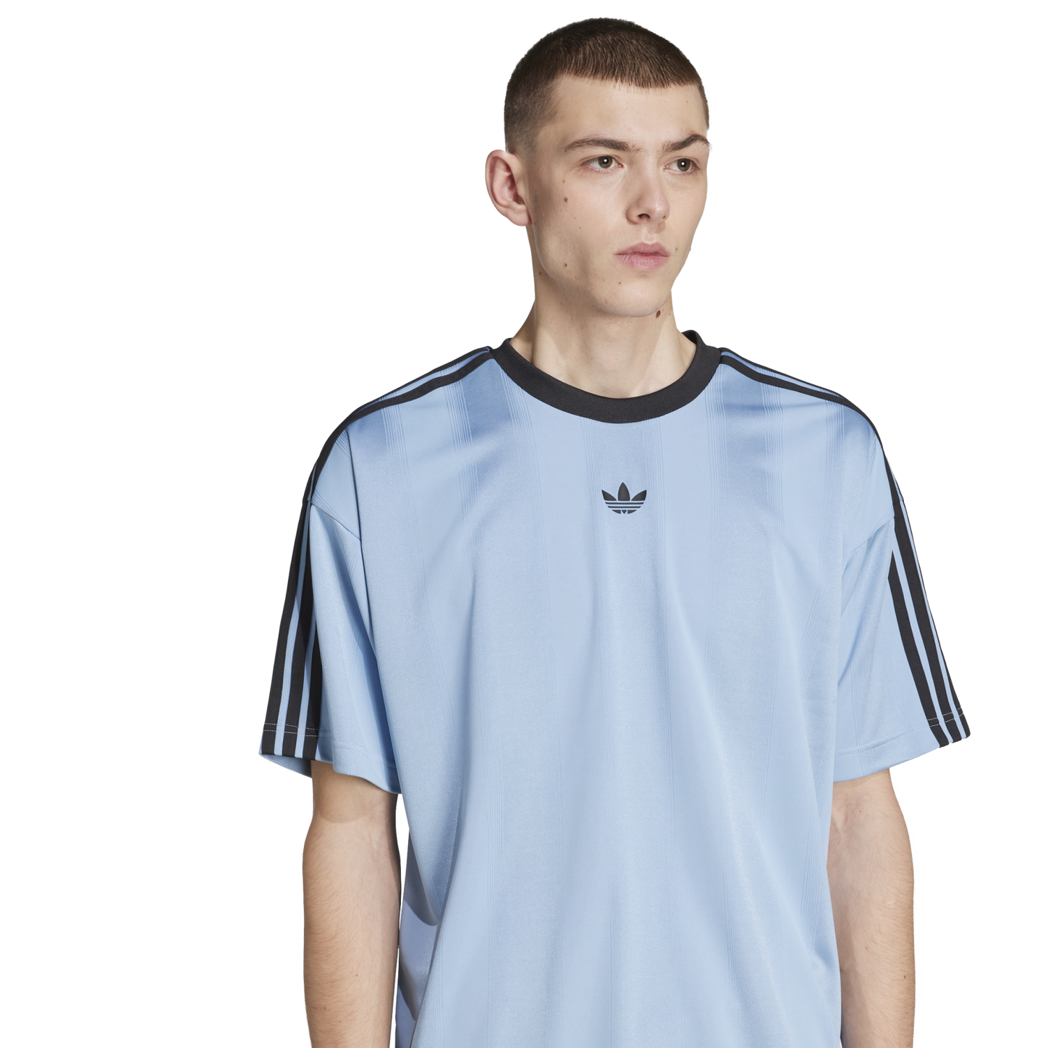 adidas Jacquard Jersey - Men's - Black/Ash Blue