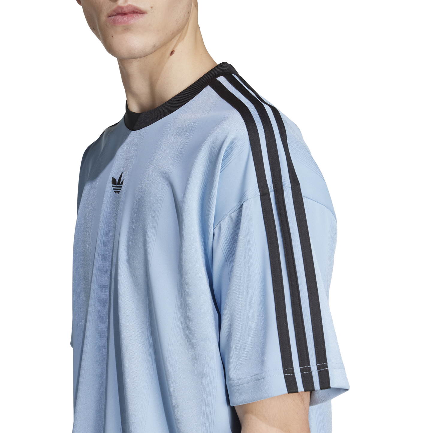 adidas Jacquard Jersey - Men's - Black/Ash Blue