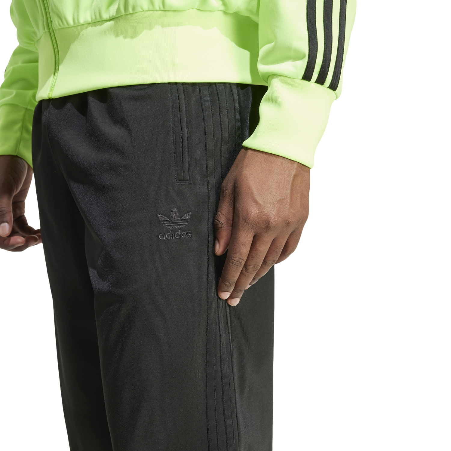 adidas Originals Woven Firebird Track Pants - Men's - Black/Black