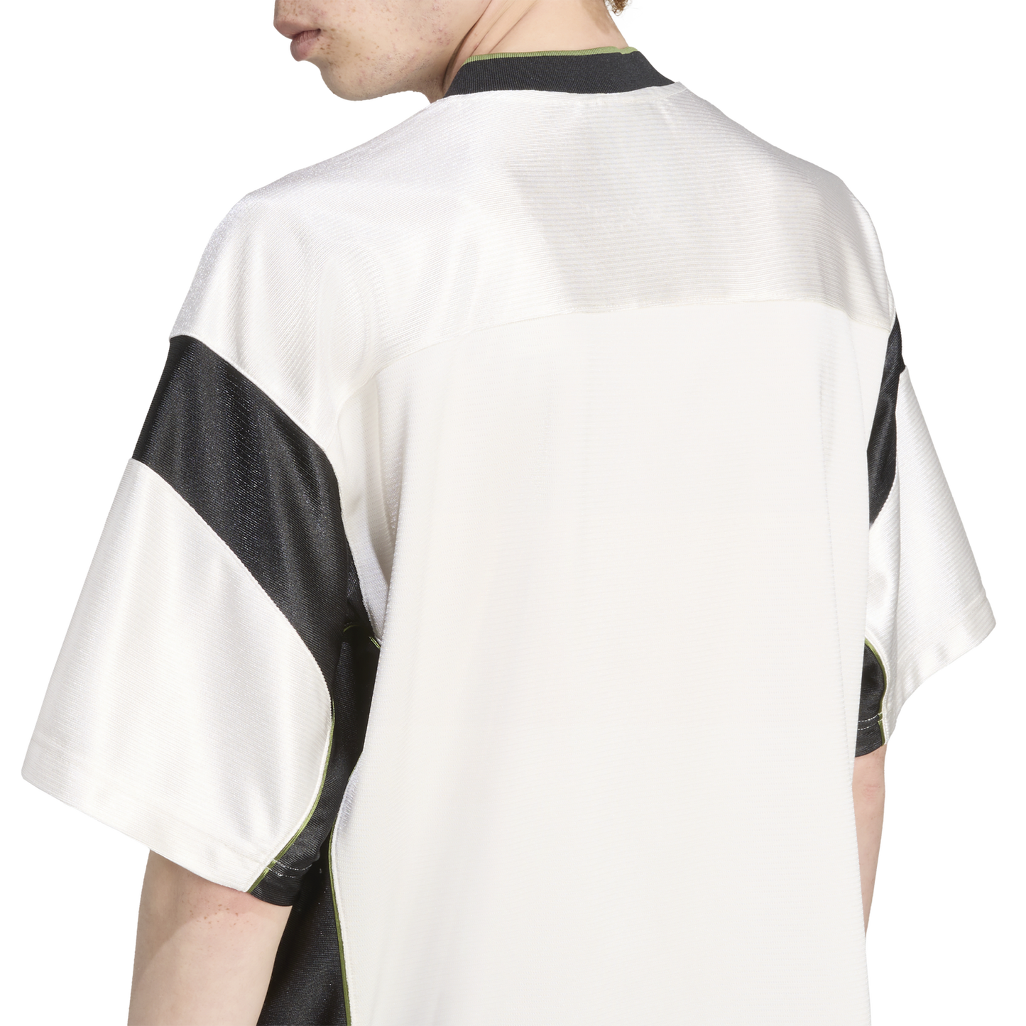 adidas Football Jersey - Men's - Clown White/Black