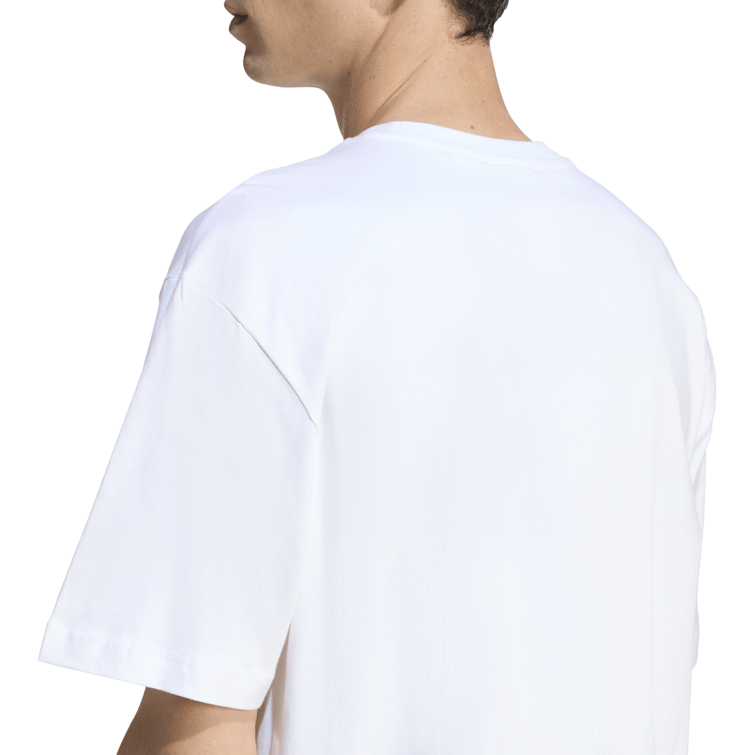 adidas Studded T-Shirt - Men's - Silver/White